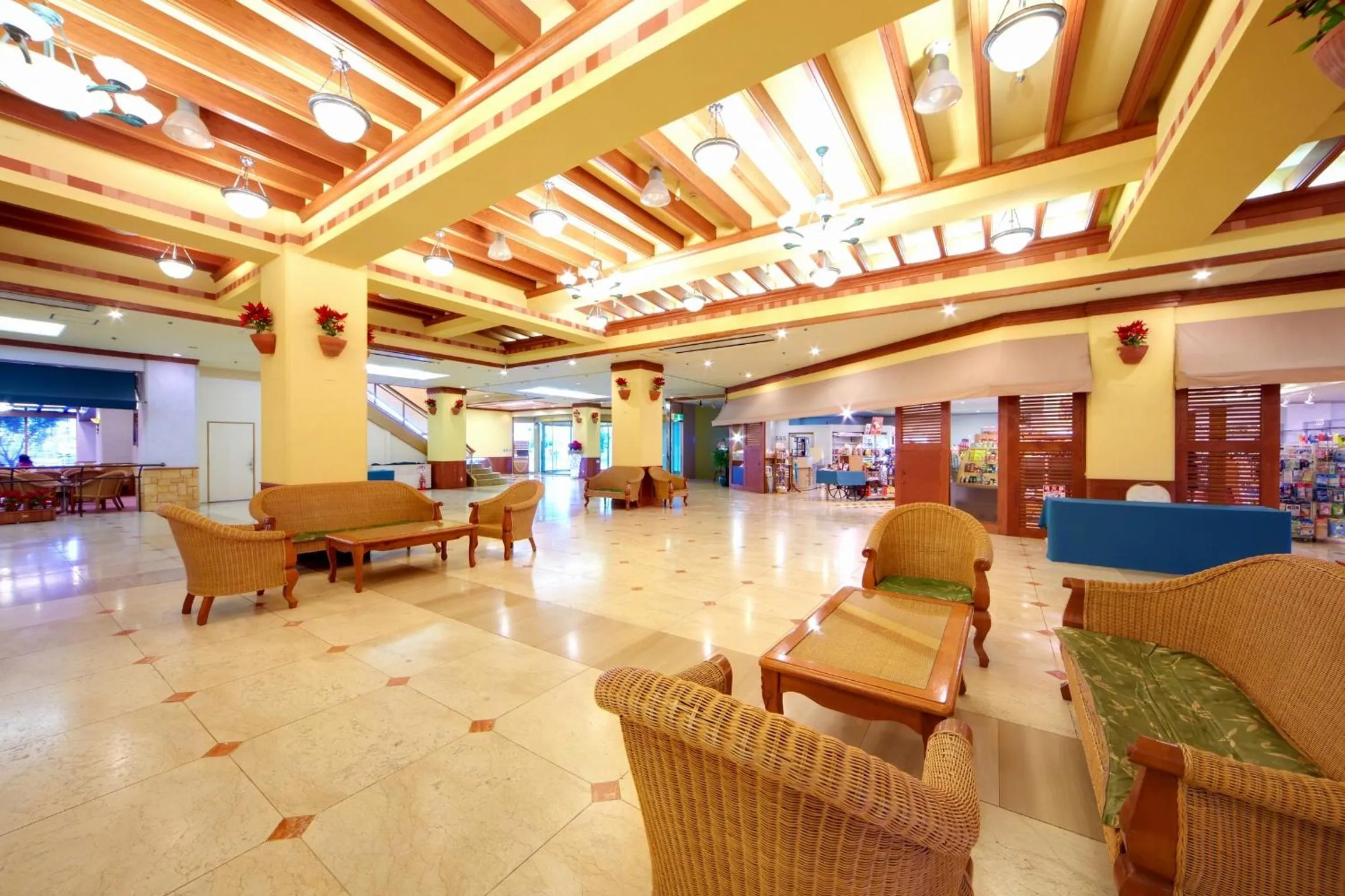 Lobby or reception in Pacific Hotel Okinawa