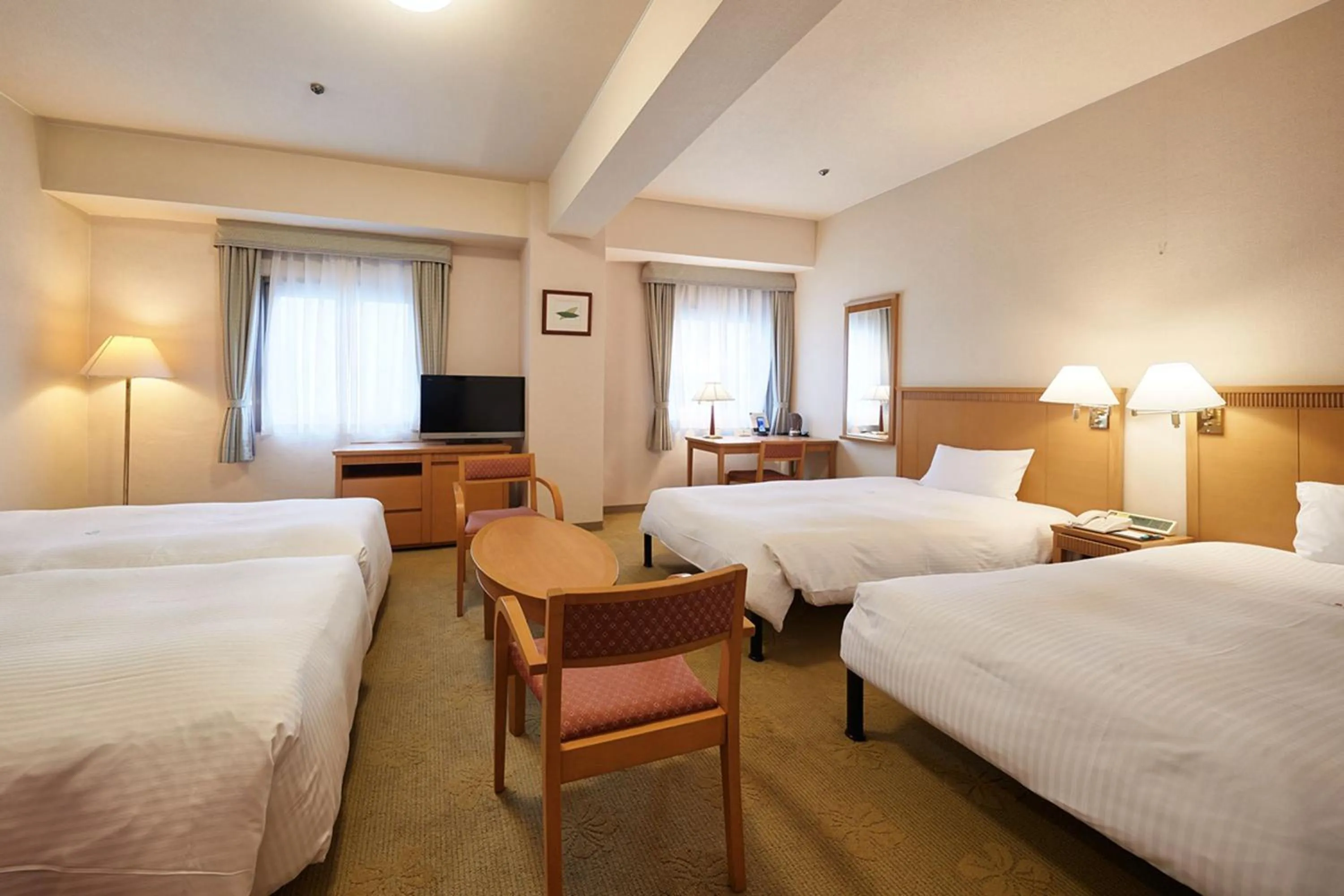 Photo of the whole room, Bed in Pacific Hotel Okinawa