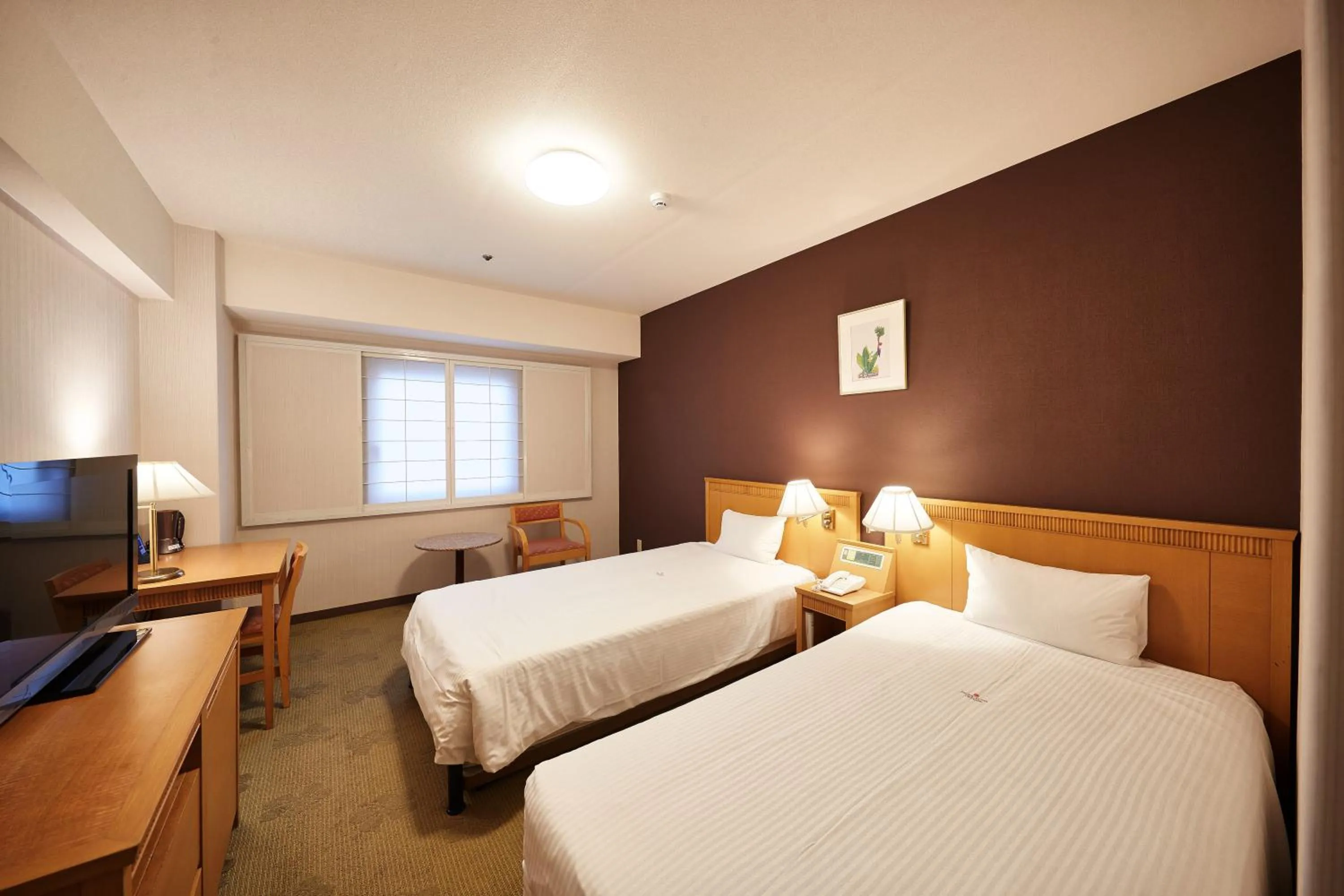 Photo of the whole room, Bed in Pacific Hotel Okinawa