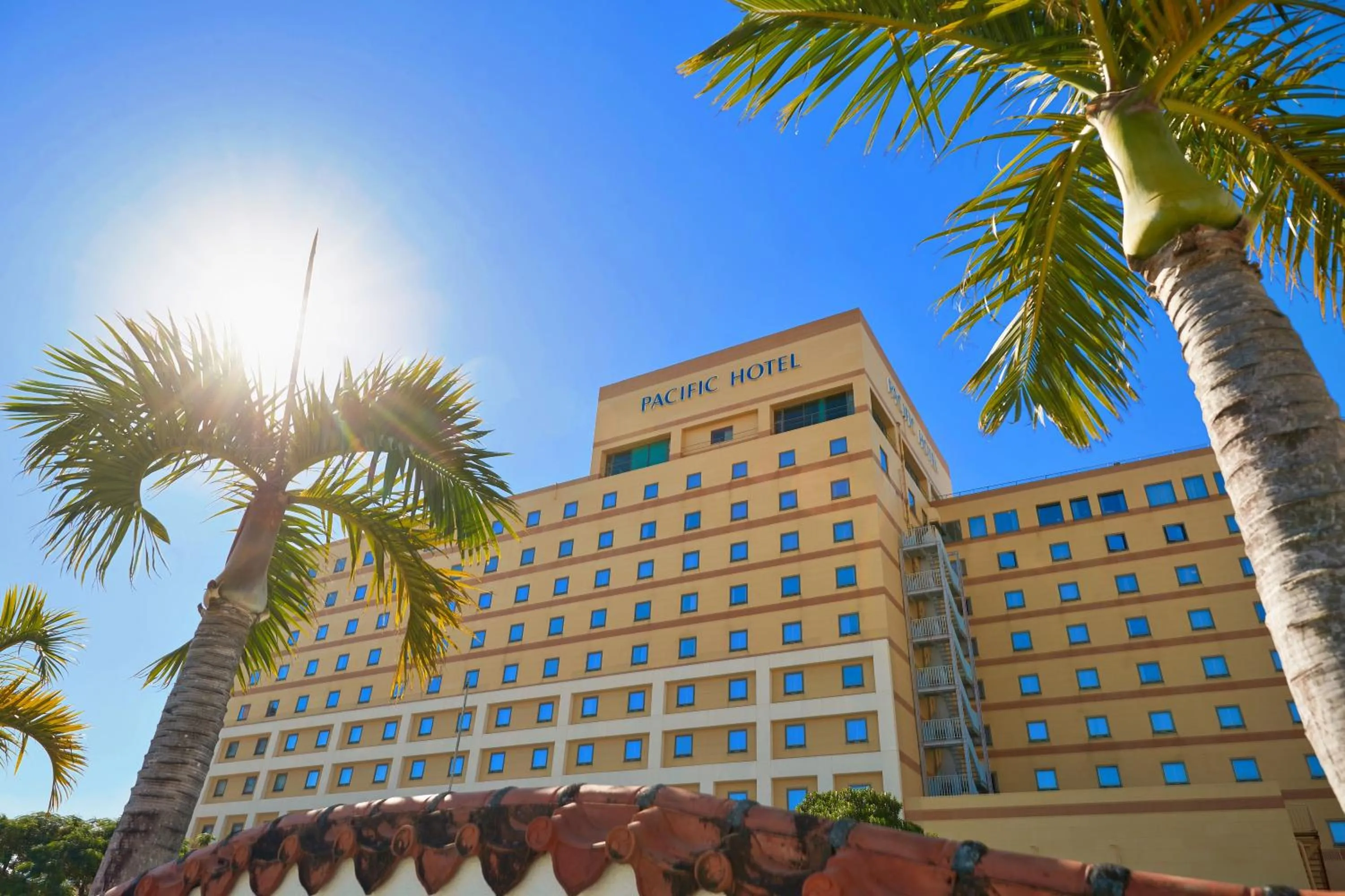 Property building in Pacific Hotel Okinawa