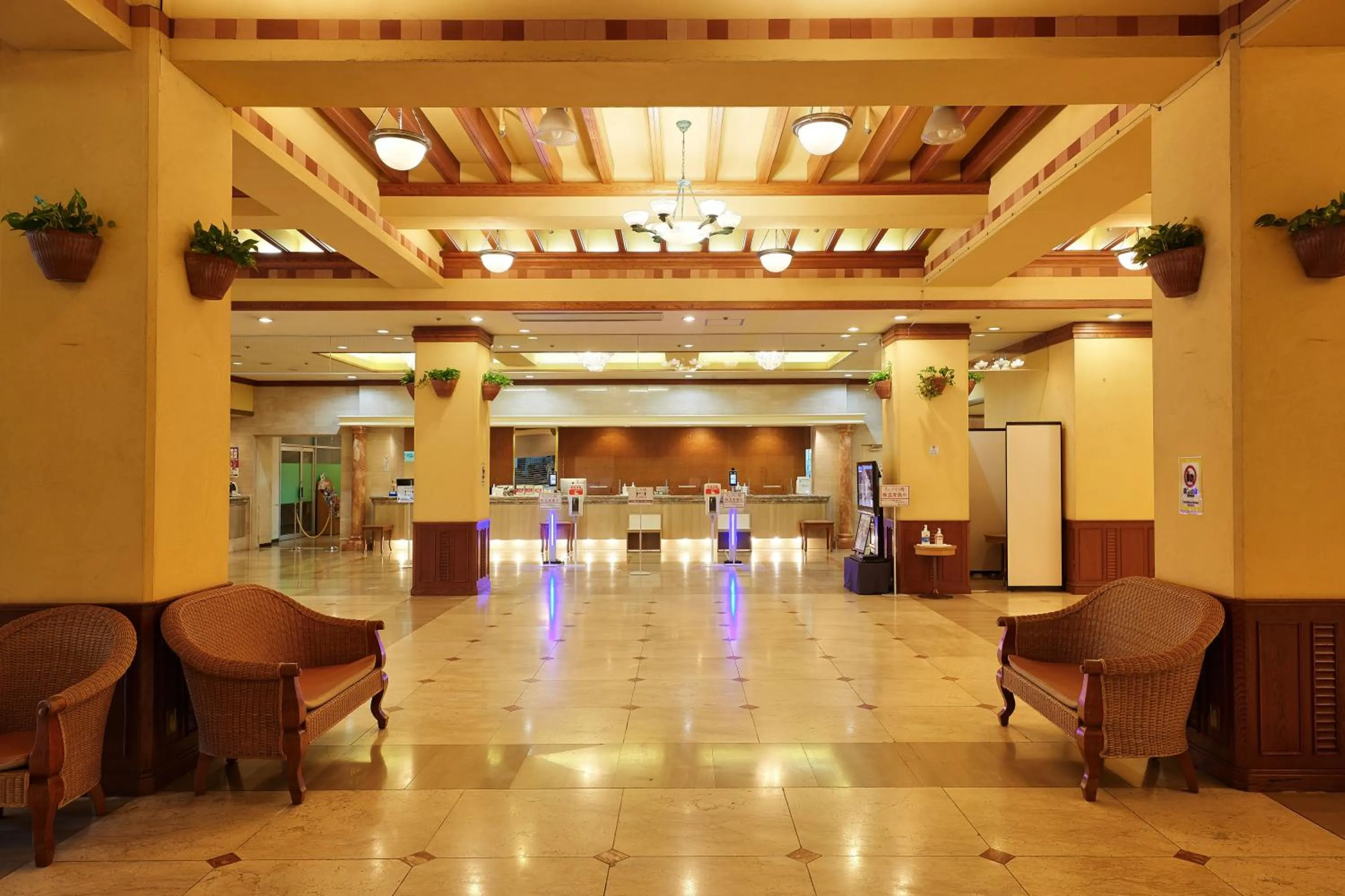 Lobby or reception in Pacific Hotel Okinawa
