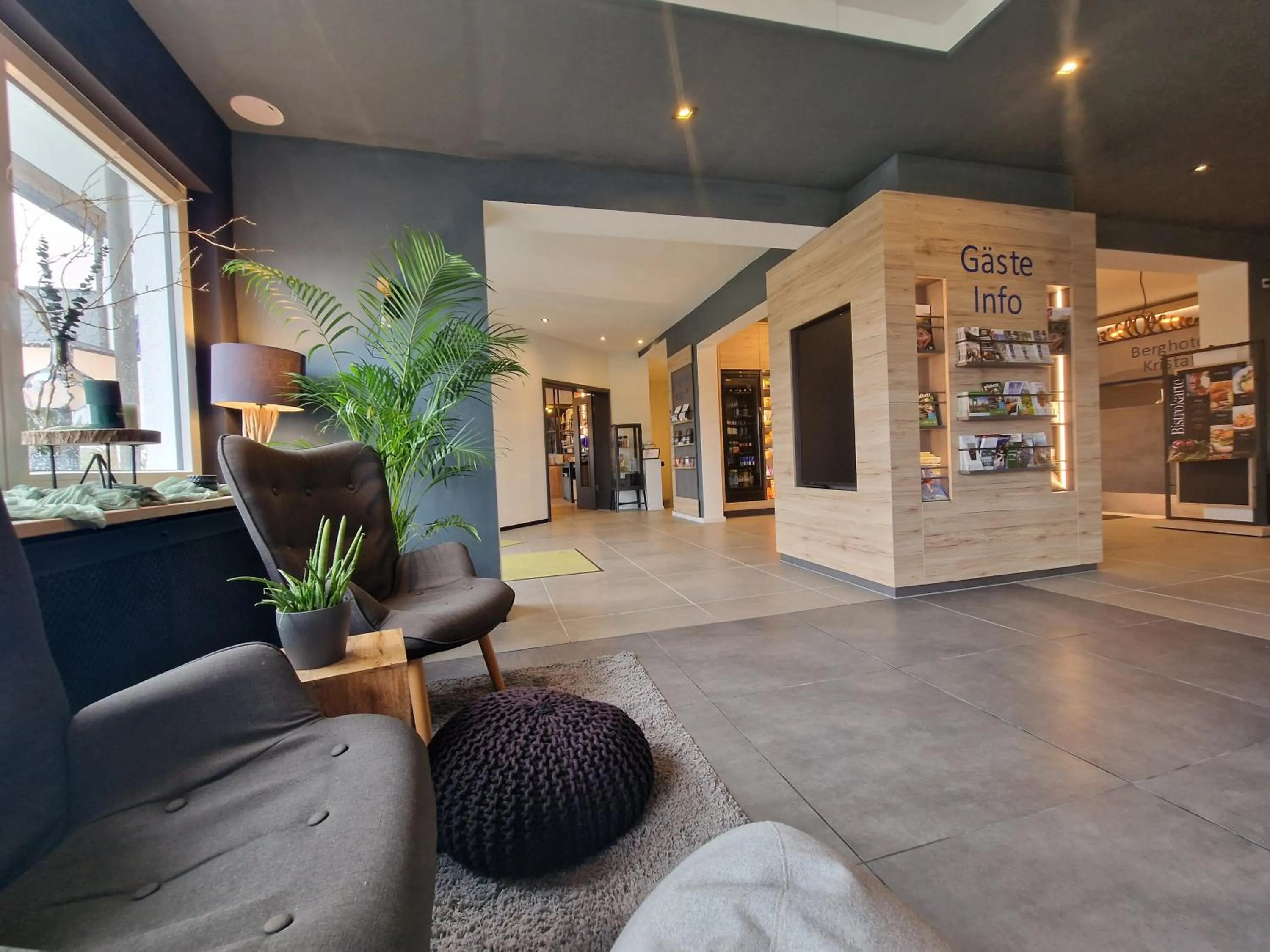 Lobby or reception in Berghotel Kristall