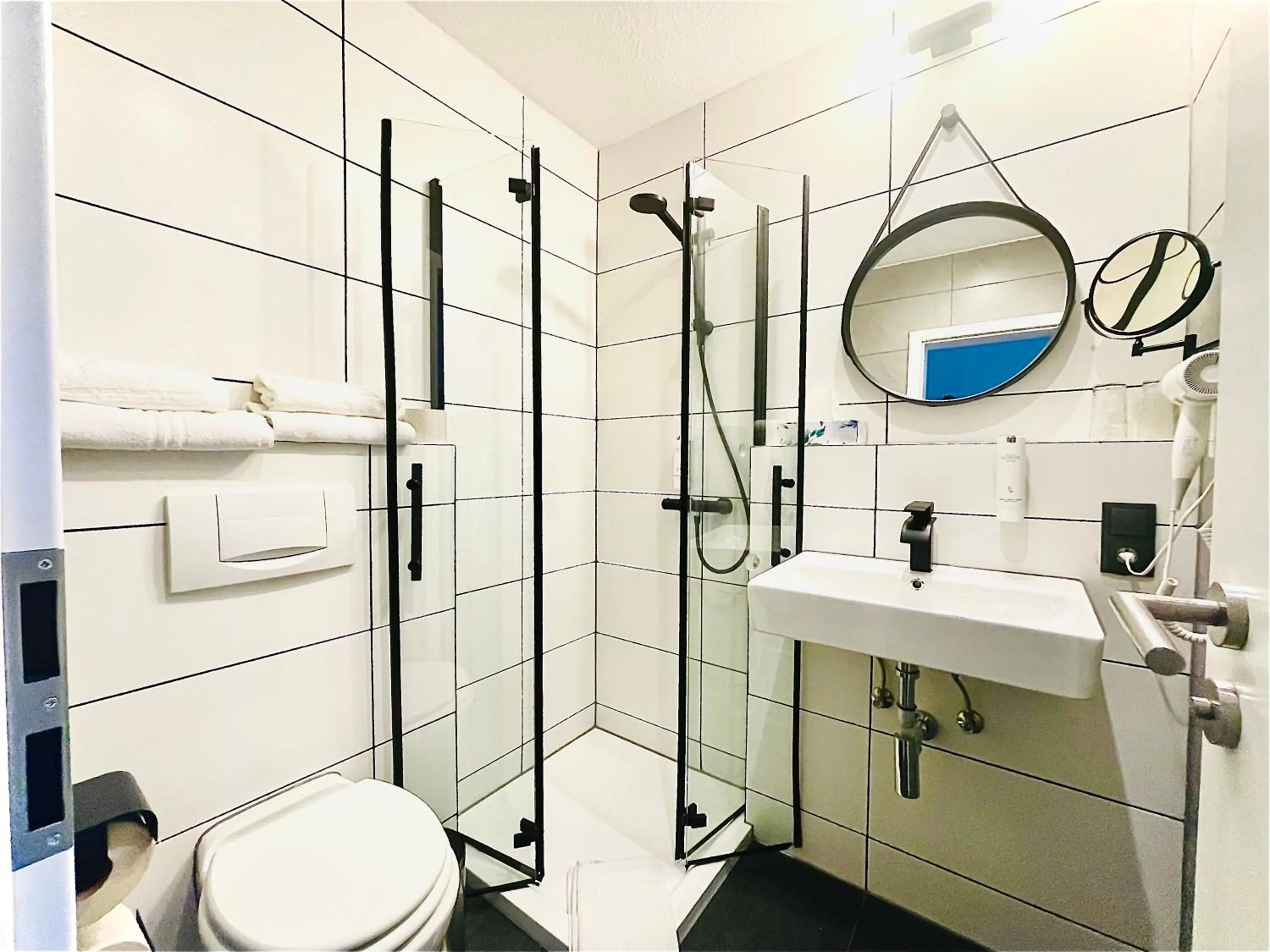 Shower in Berghotel Kristall