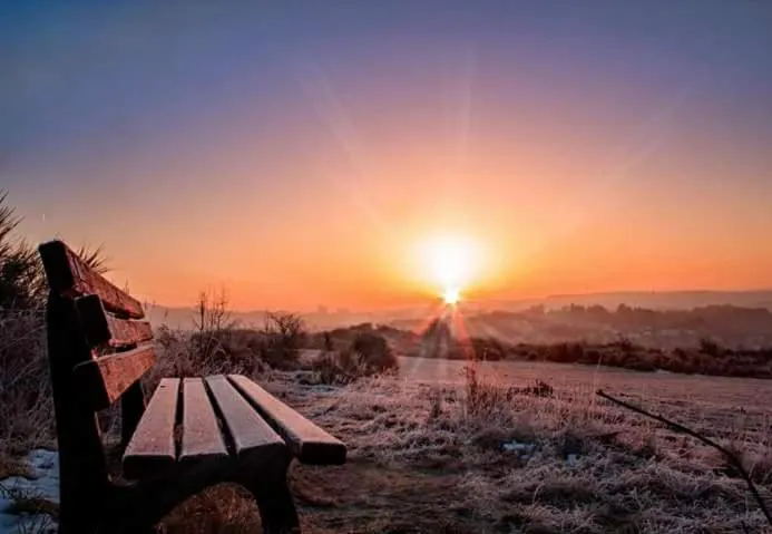 Natural landscape in Berghotel Kristall