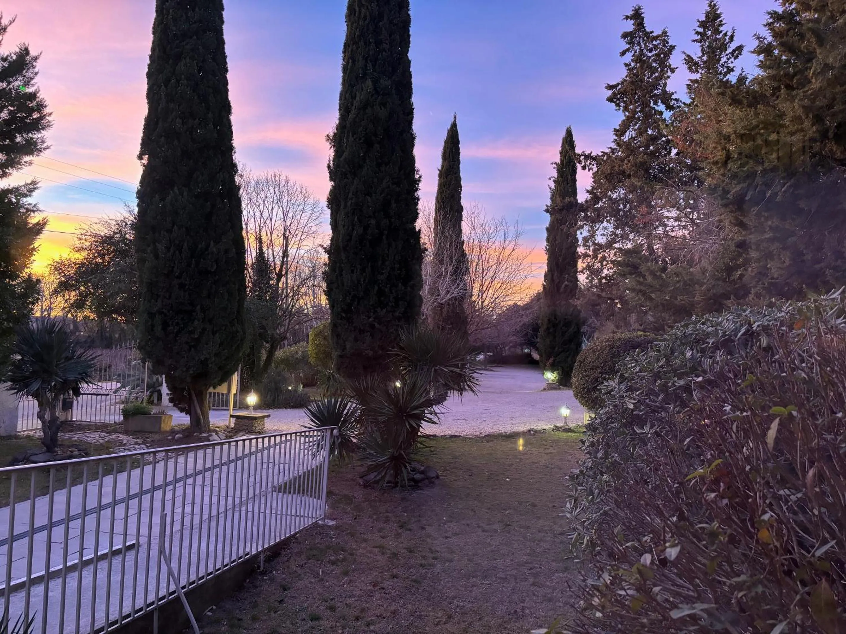 Natural landscape in Logis Hôtel La Sommellerie