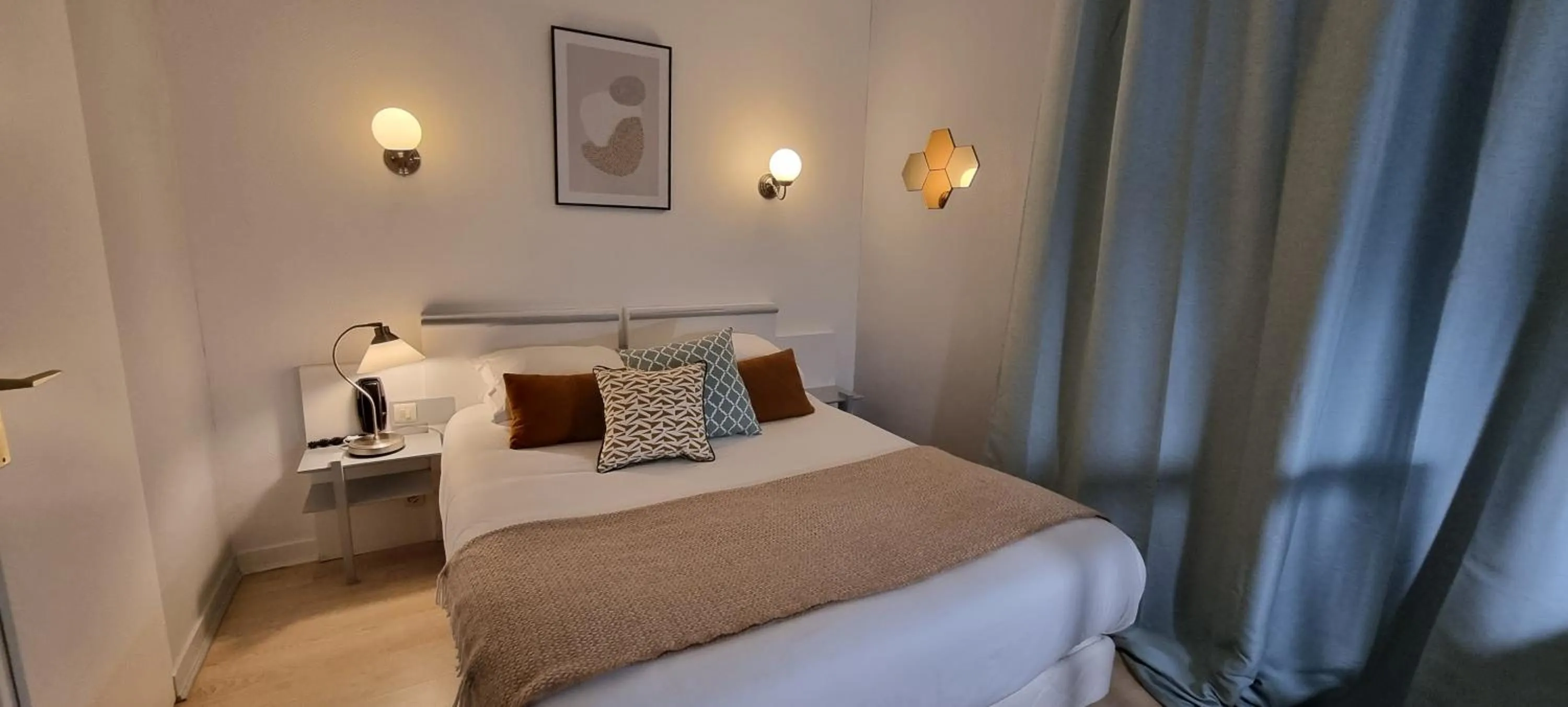 Bed in Hotel De L'Europe