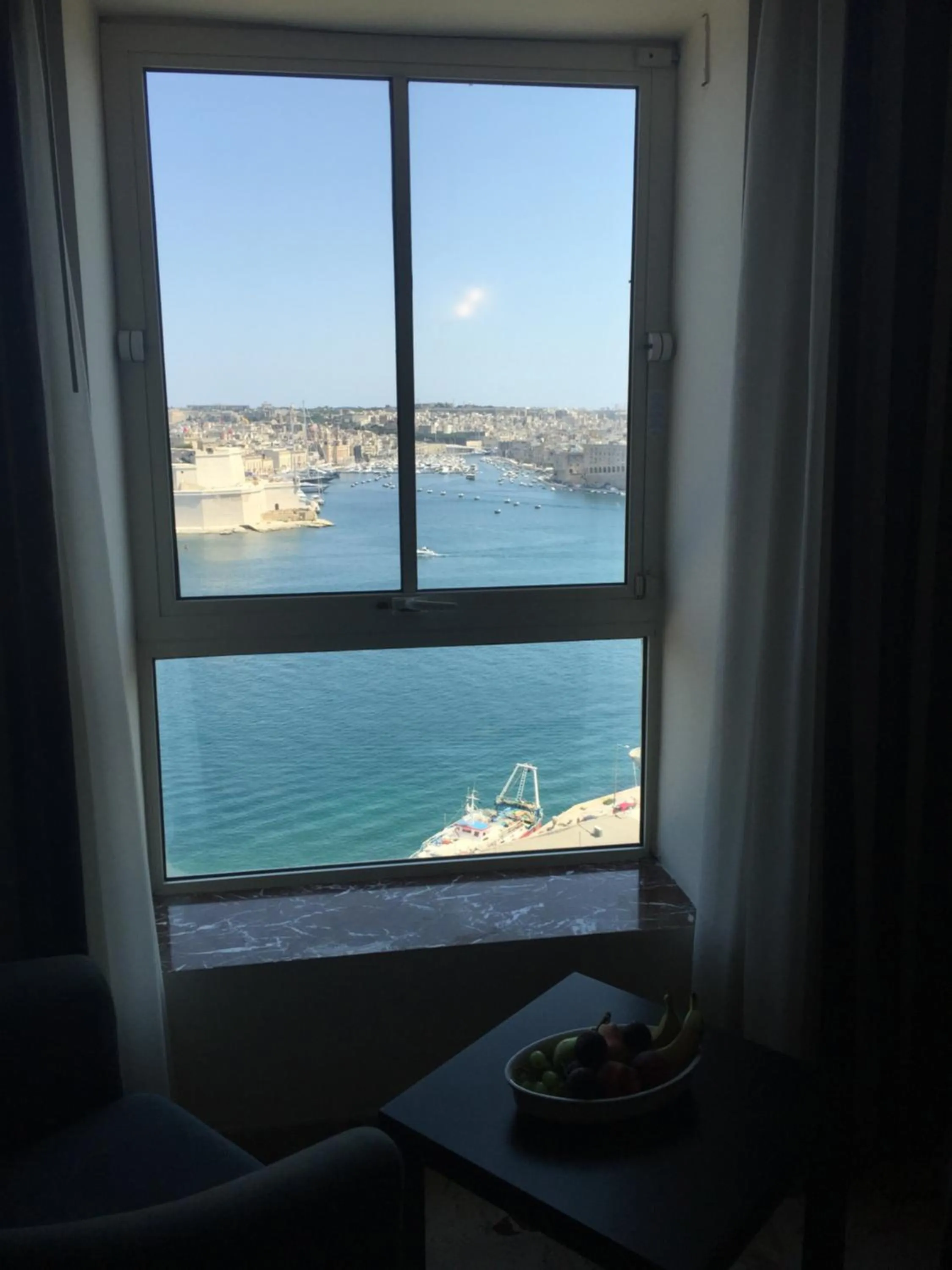 Sea view in Grand Harbour Hotel