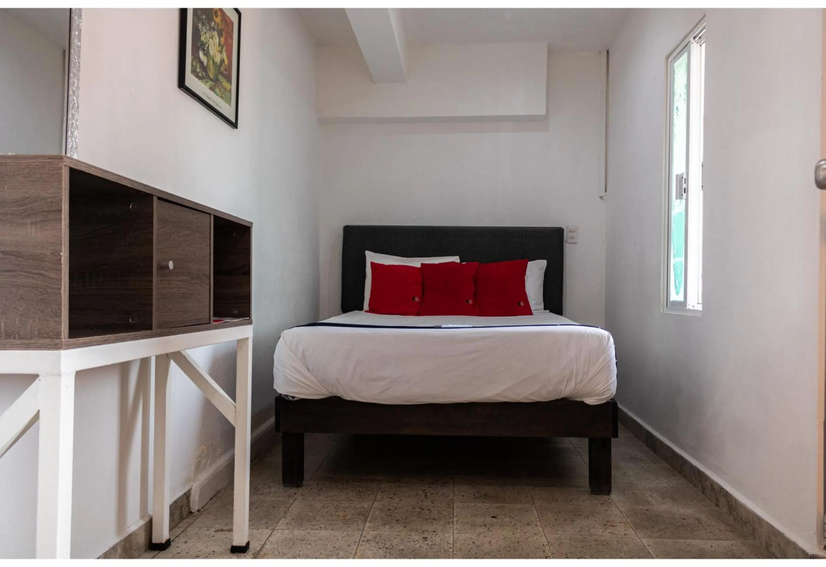 Bed in Hotel La Colección, Universidad de Guanajuato, Centro