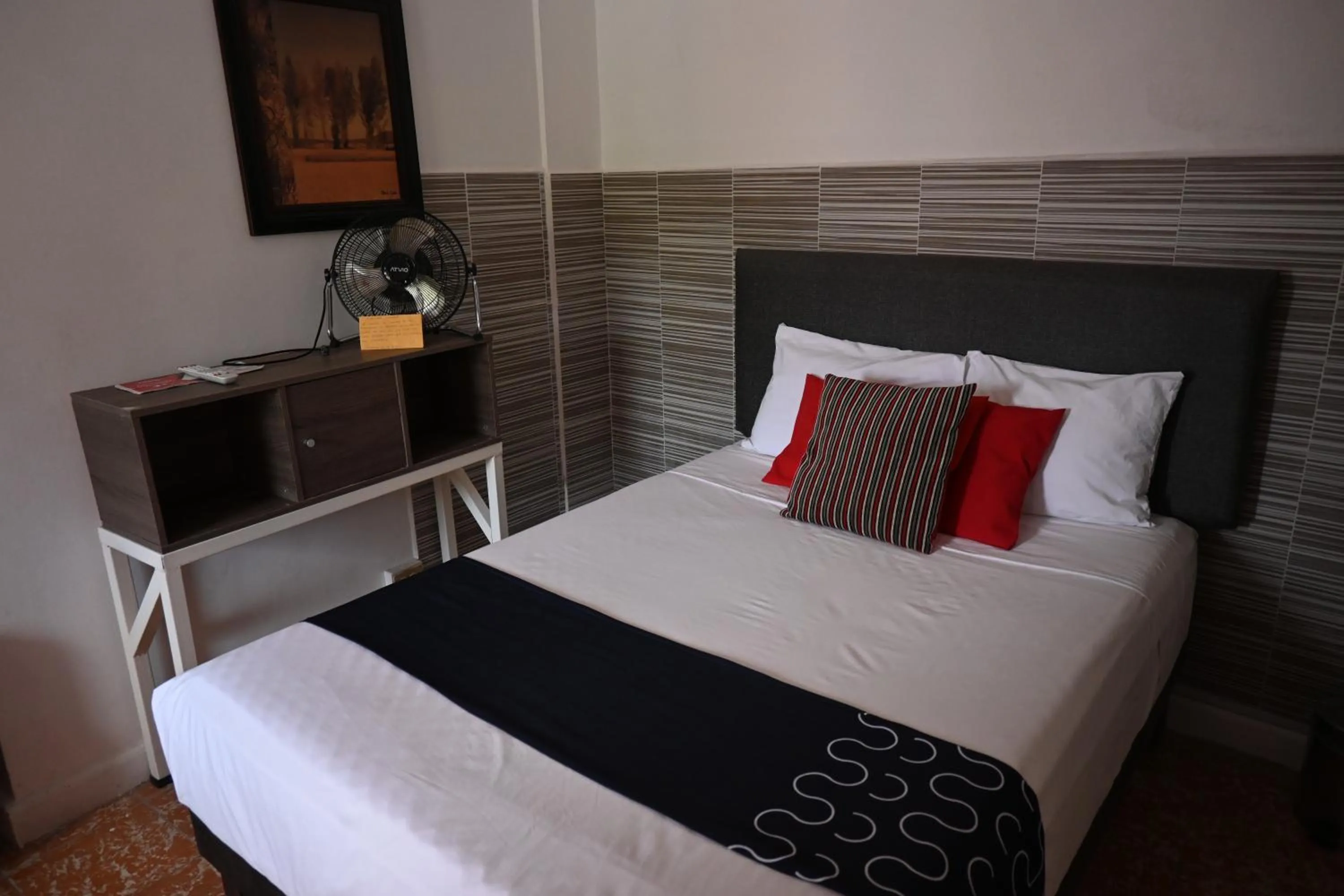 Bed in Hotel La Colección, Universidad de Guanajuato, Centro