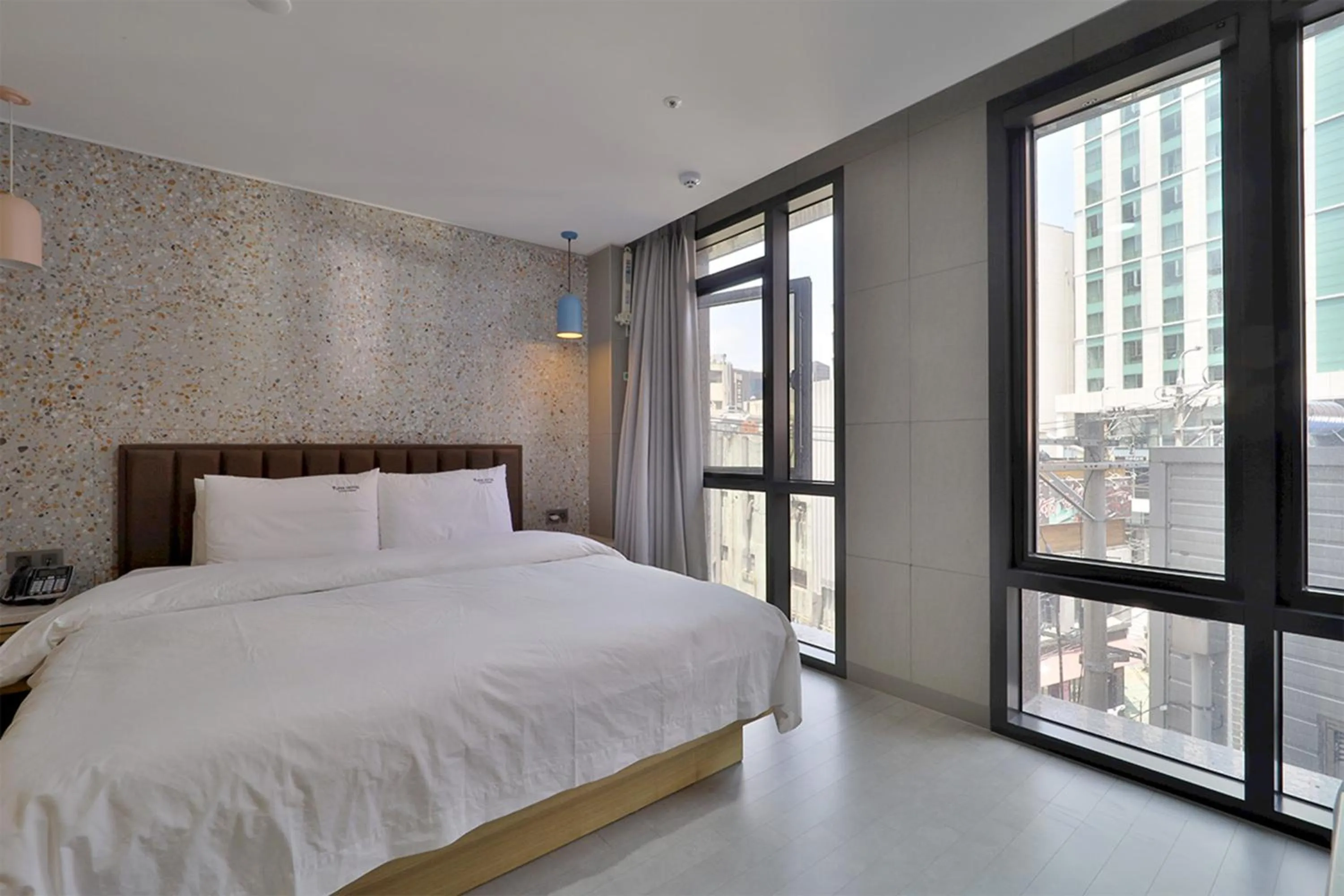 Bed in HOTEL YUNA Business