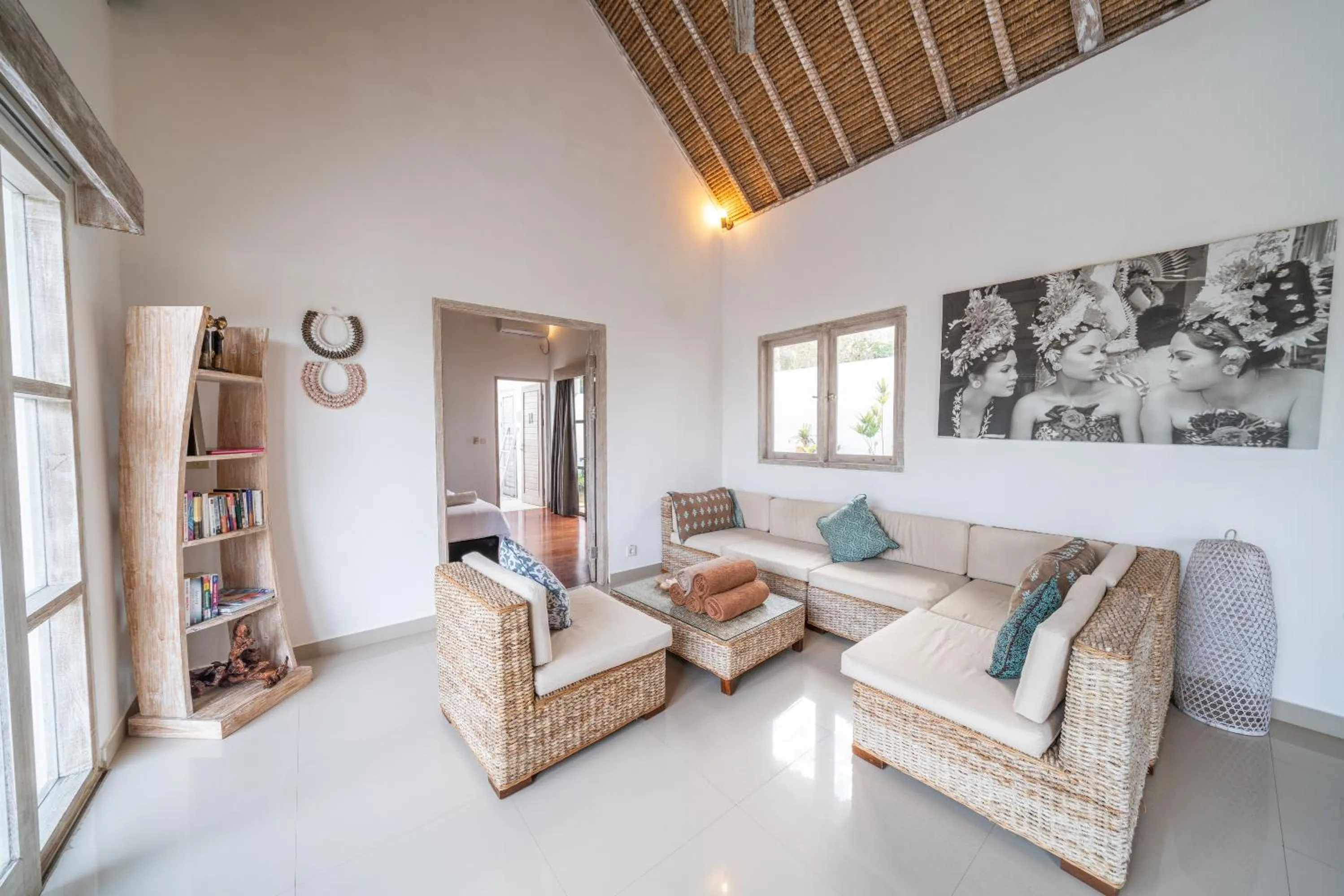 Living room in Villa Bali Paradis