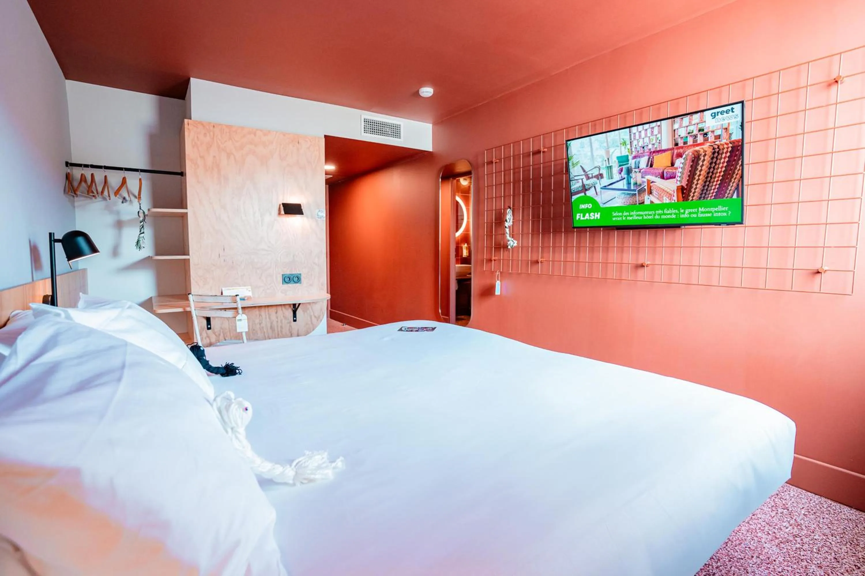 Bed in Greet hôtel Montpellier Aéroport Parc des Expos