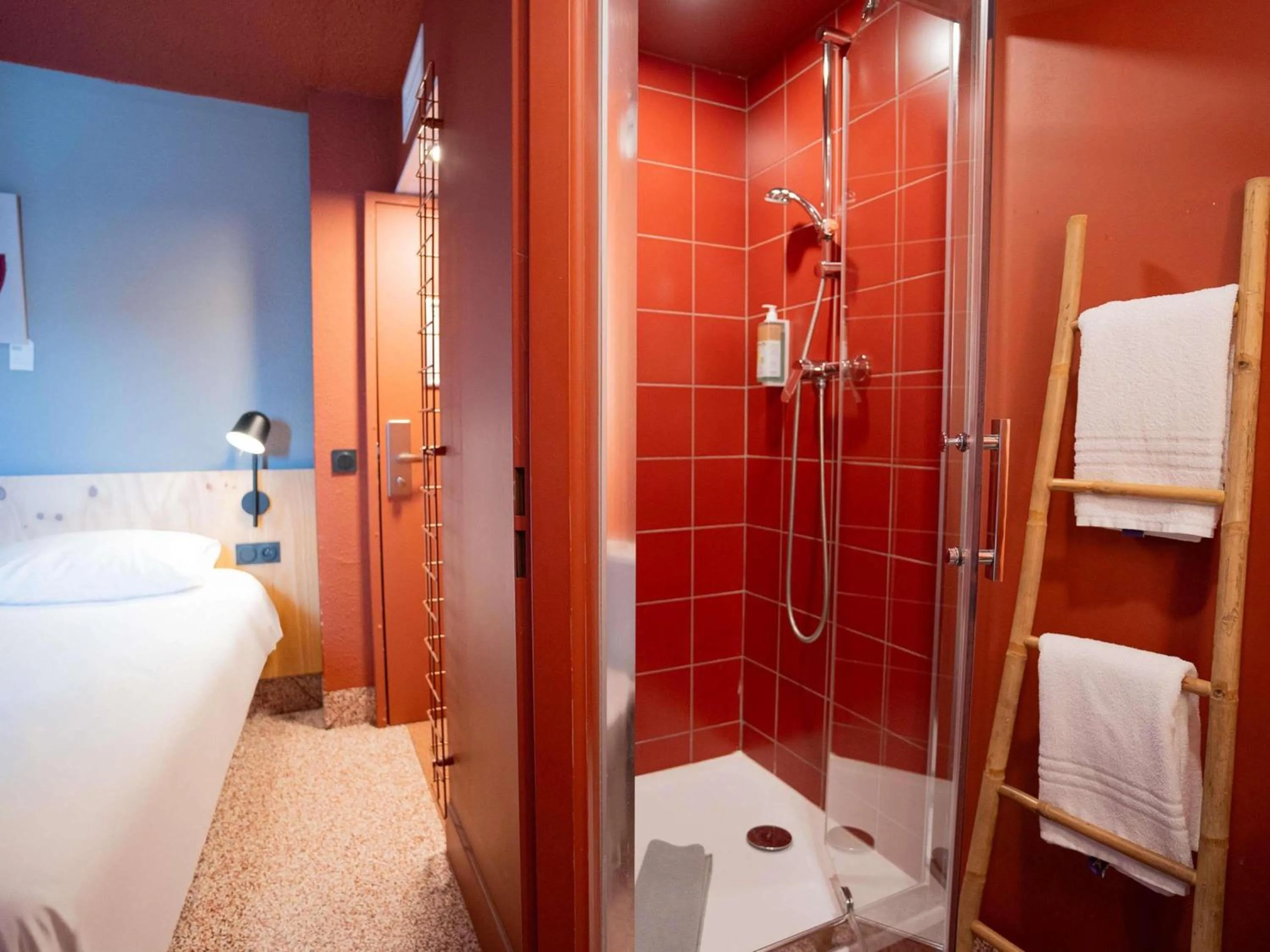 Bedroom in Greet hôtel Montpellier Aéroport Parc des Expos