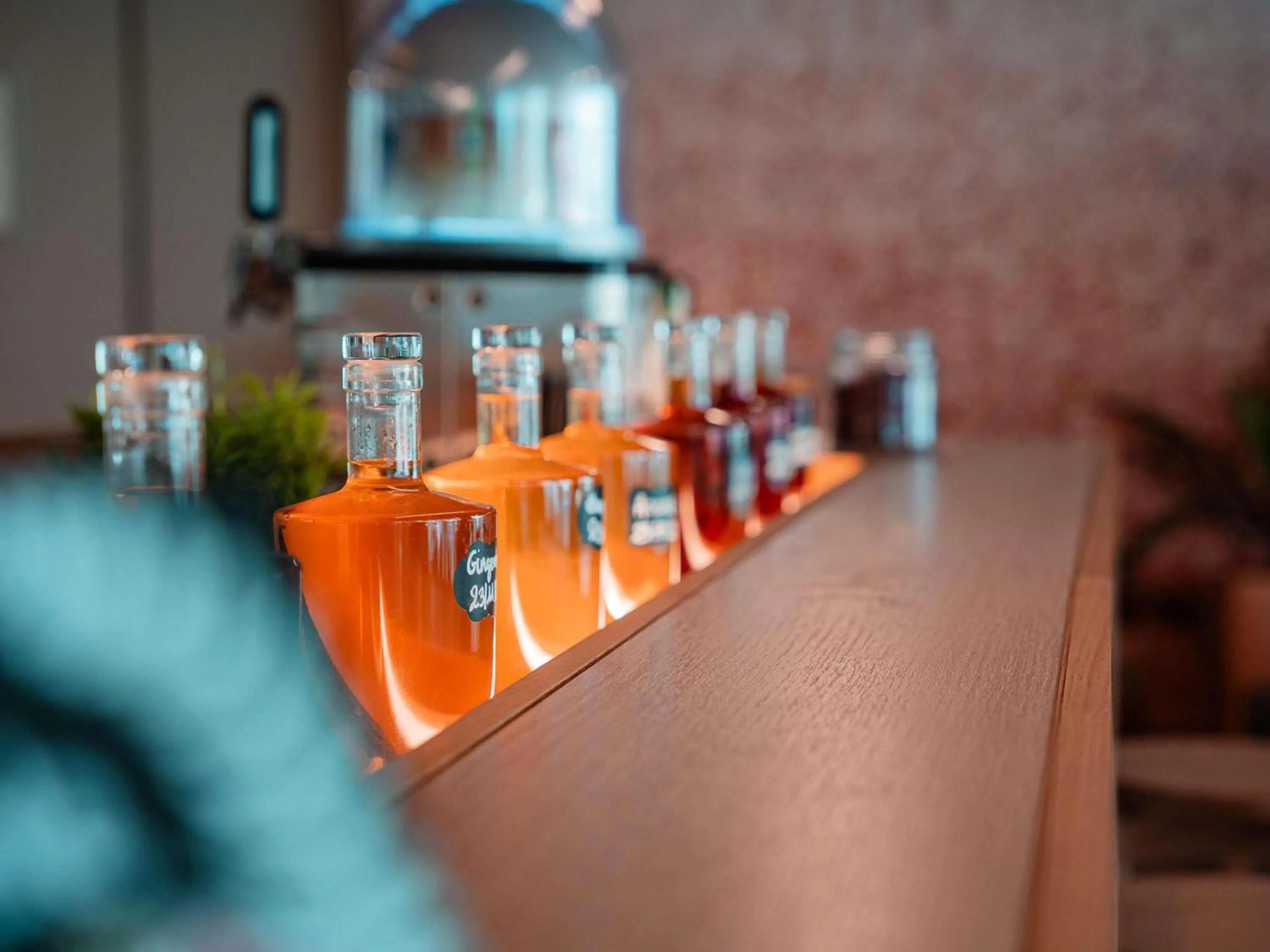 Lounge or bar in Greet hôtel Montpellier Aéroport Parc des Expos