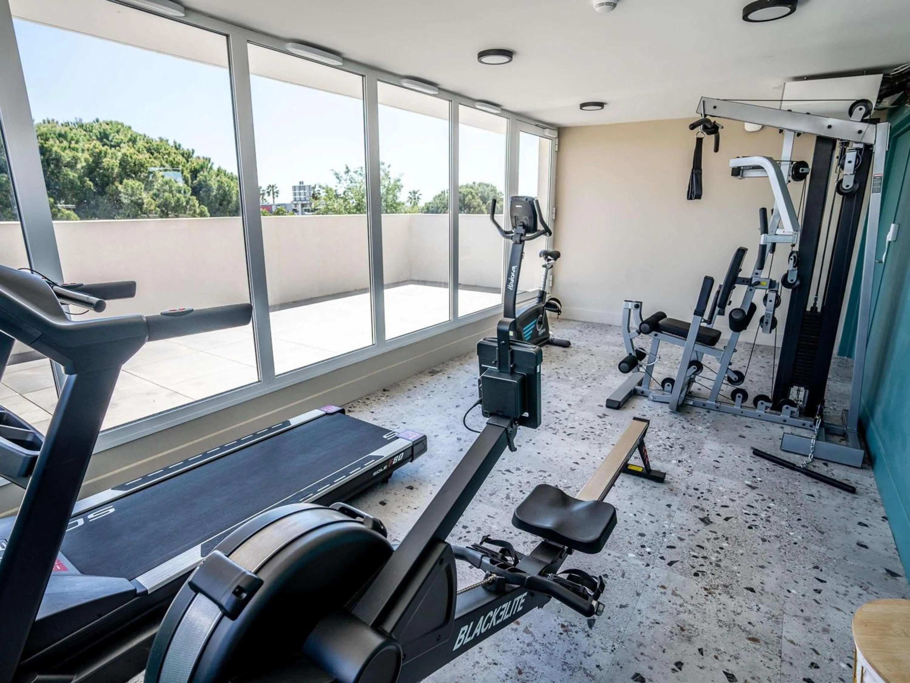 Fitness centre/facilities in Greet hôtel Montpellier Aéroport Parc des Expos