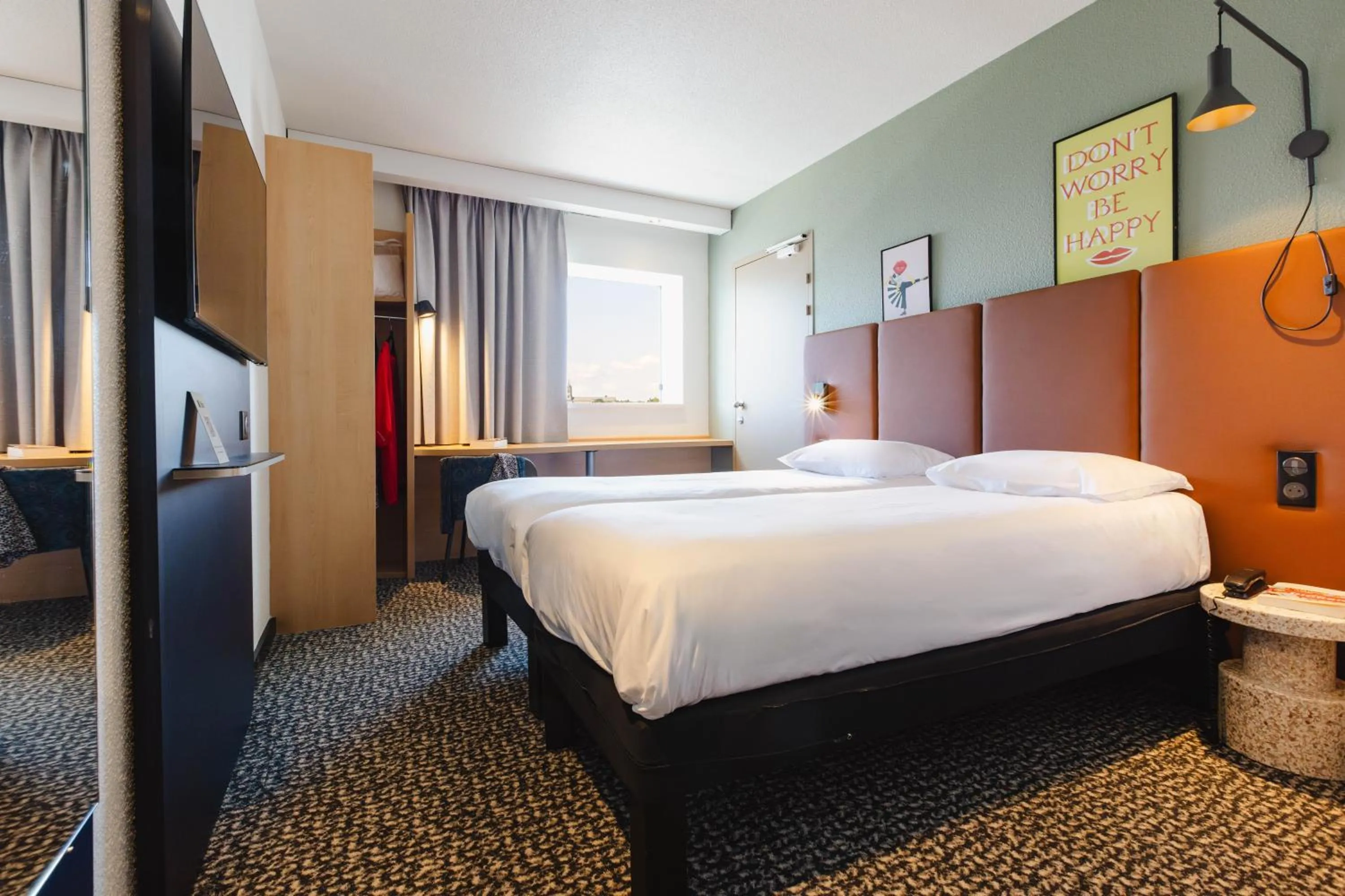 Bed in Hotel ibis Rennes Centre Gare Sud