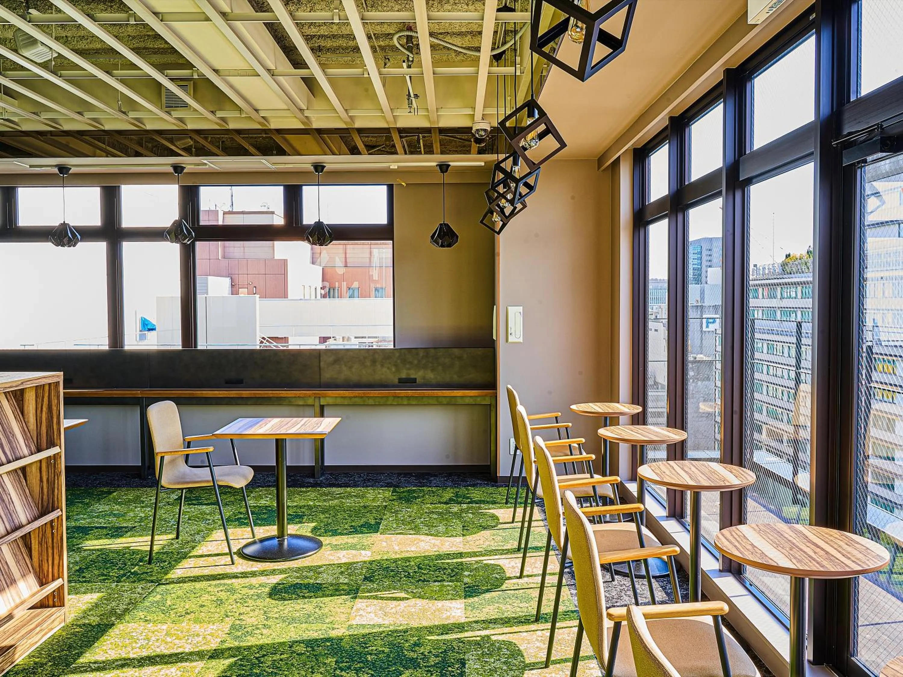 Communal lounge/ TV room in Anshin Oyado Woman&Man Nagoya Sakae