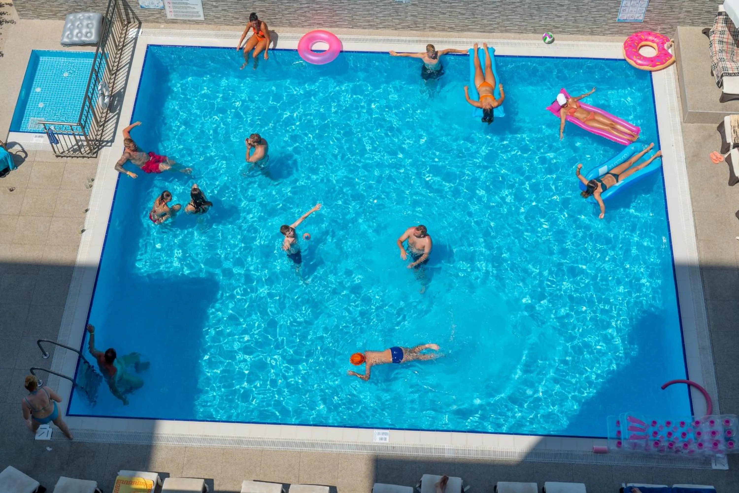 Swimming pool in Kleopatra Life Hotel