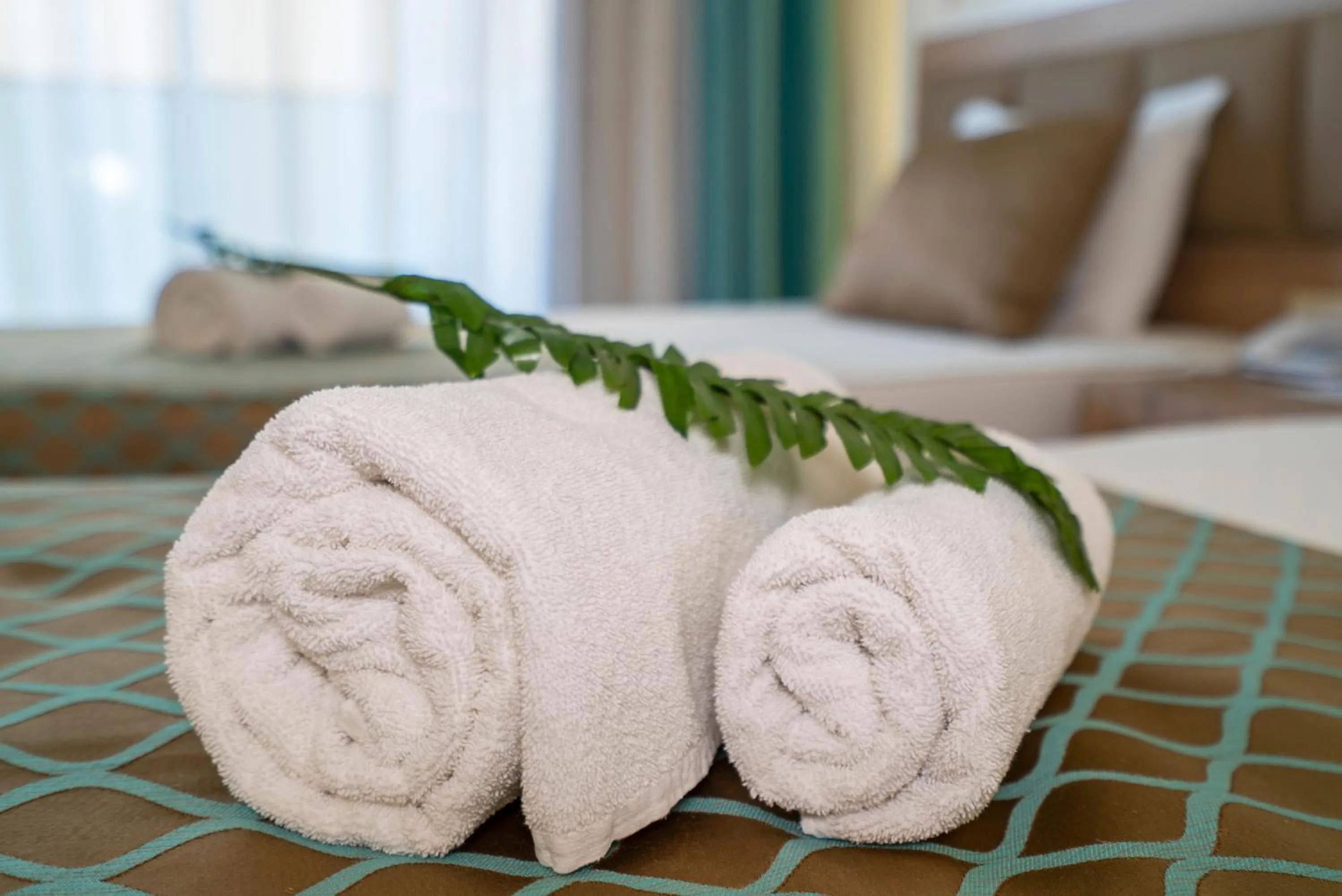 Decorative detail in Kleopatra Life Hotel