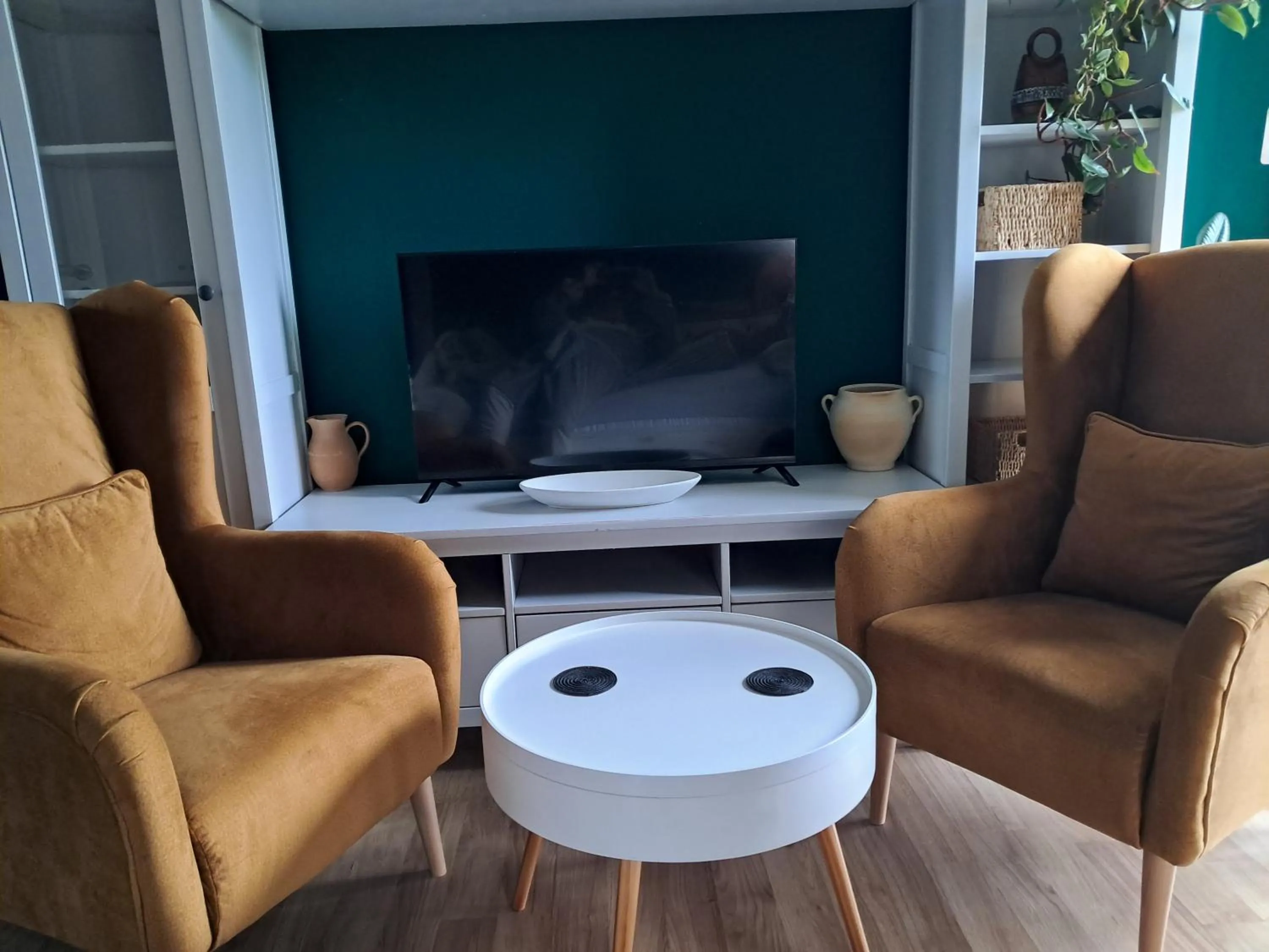 Seating area in Dom z Sauną i Jacuzzi- na wyłączność lub pokoje