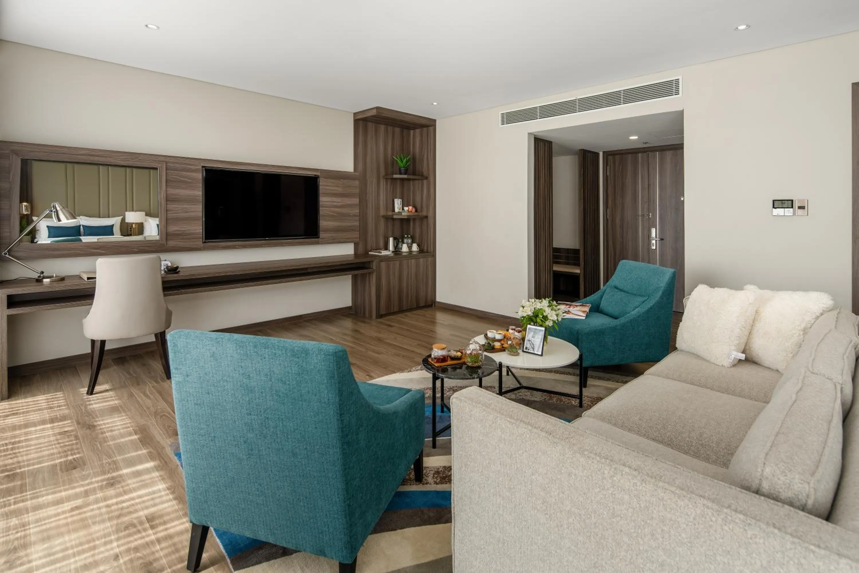 Seating area in Minh Toan SAFI Ocean Hotel