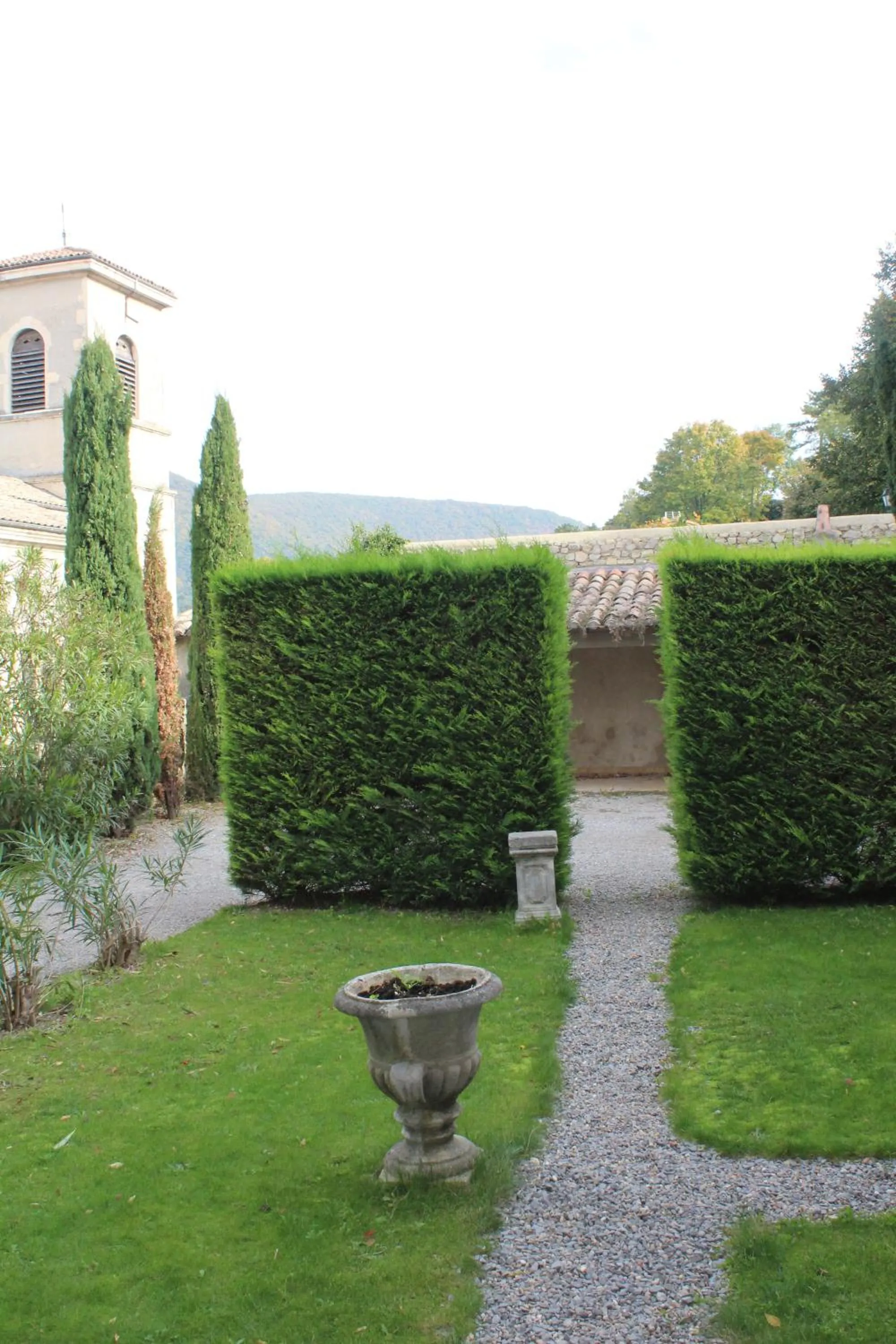 Garden in Hôtel de Mirmande