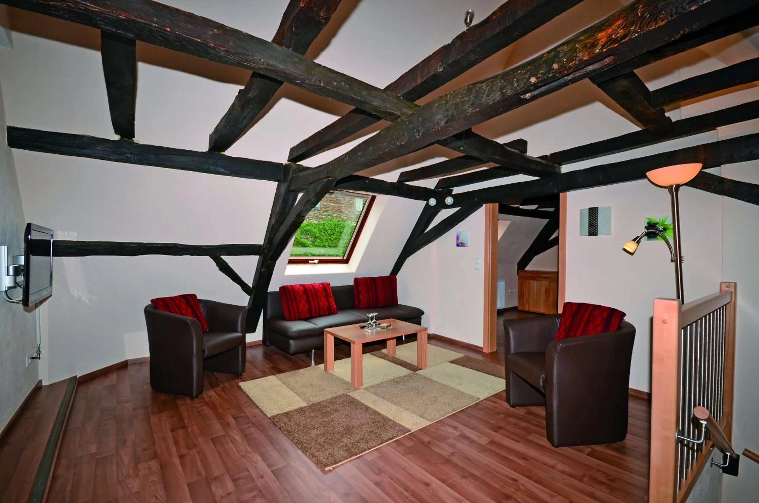 Living room in Hotel Gästehaus auf der Lay