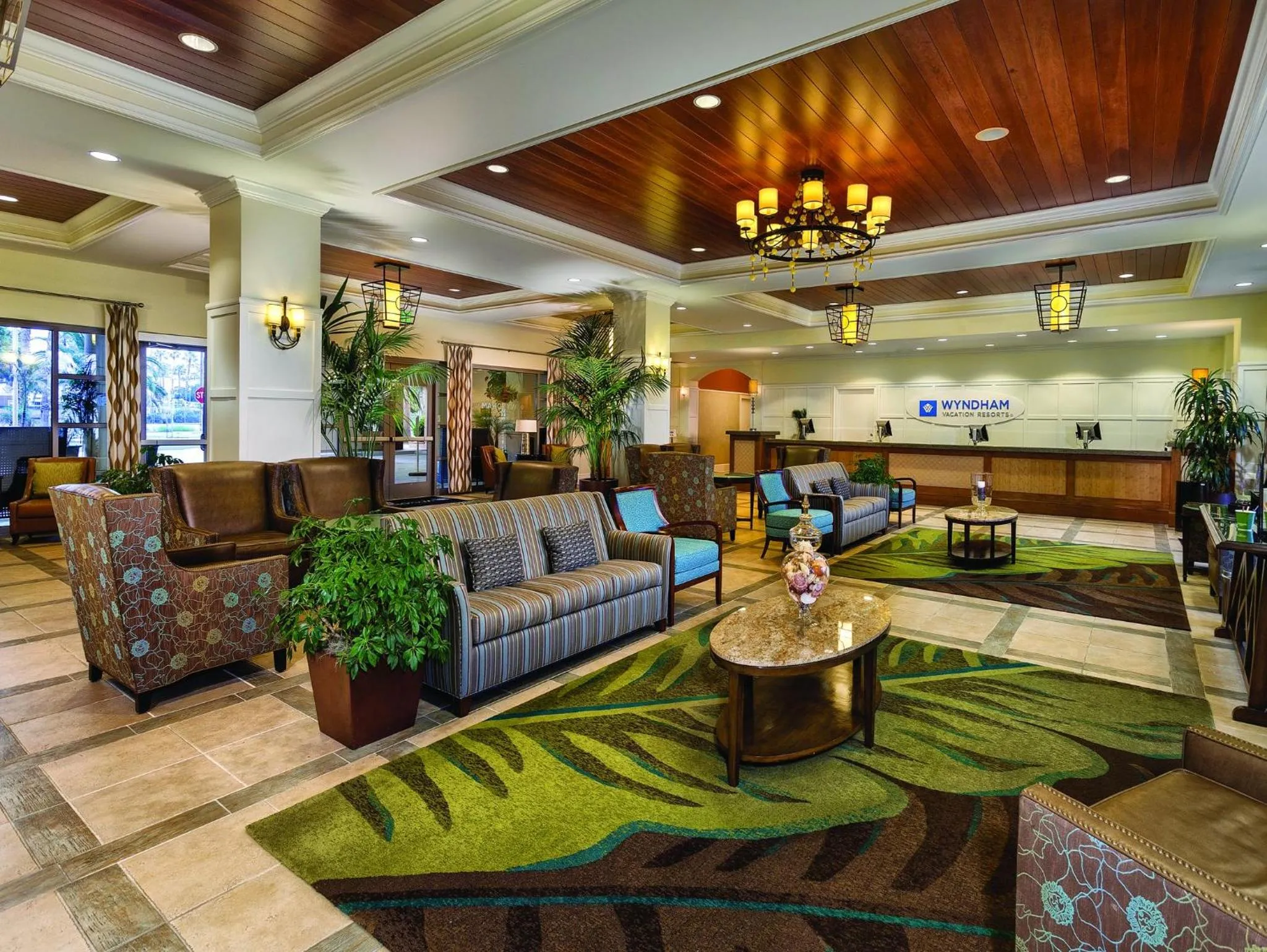 Lobby or reception in Club Wyndham Oceanside Pier Resort