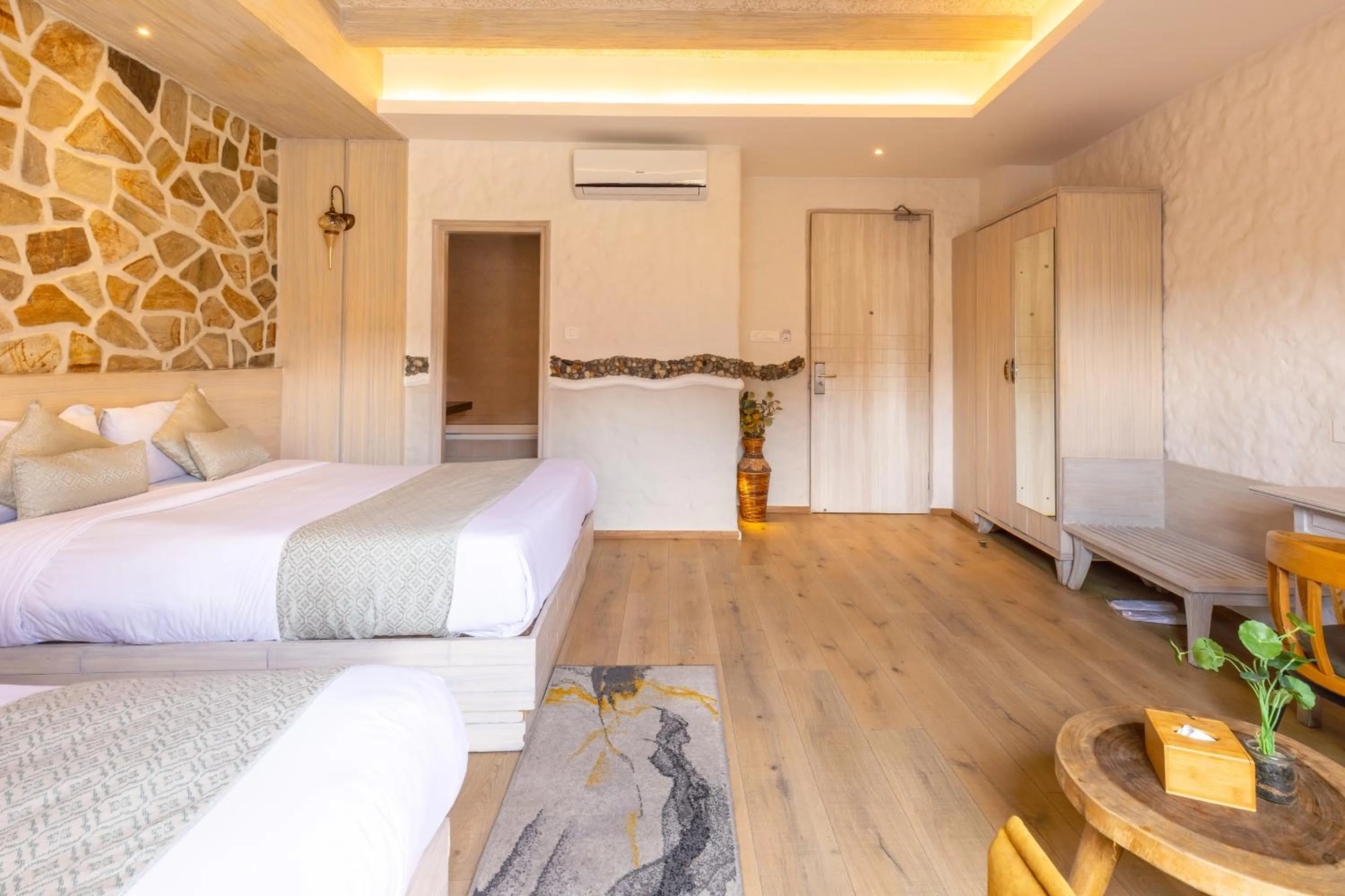 Area and facilities, Bed in Arushi Boutique Hotel