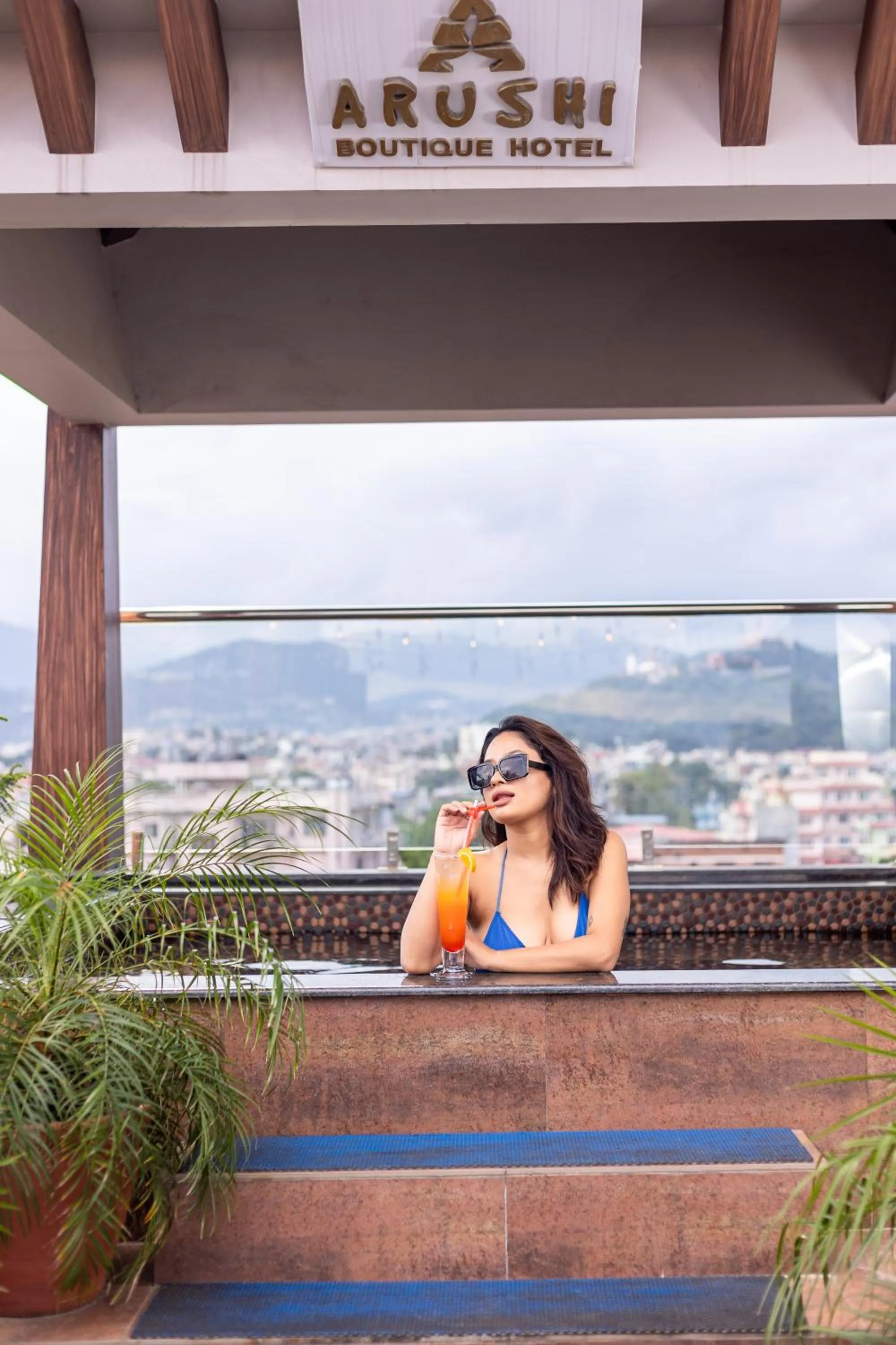 Property building in Arushi Boutique Hotel