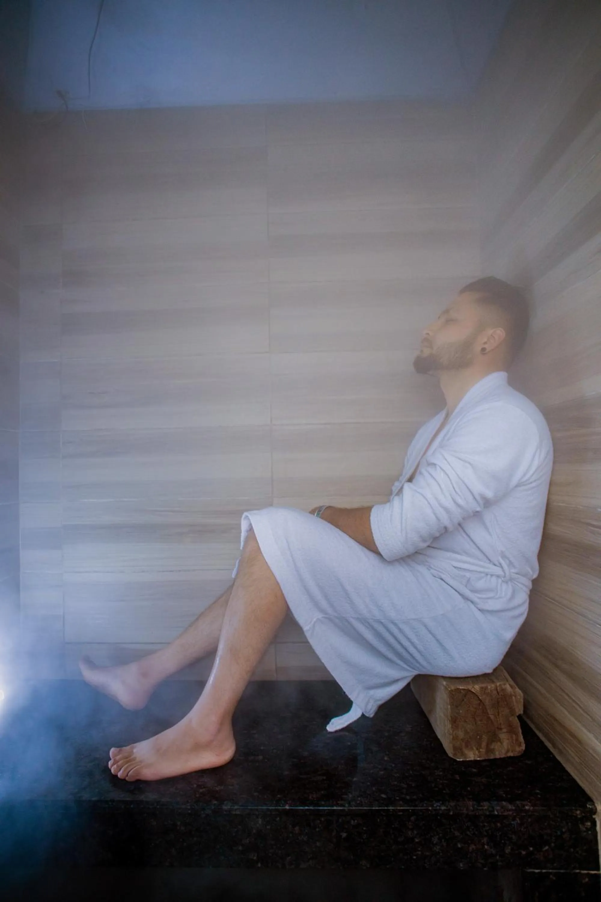 Steam room in Arushi Boutique Hotel