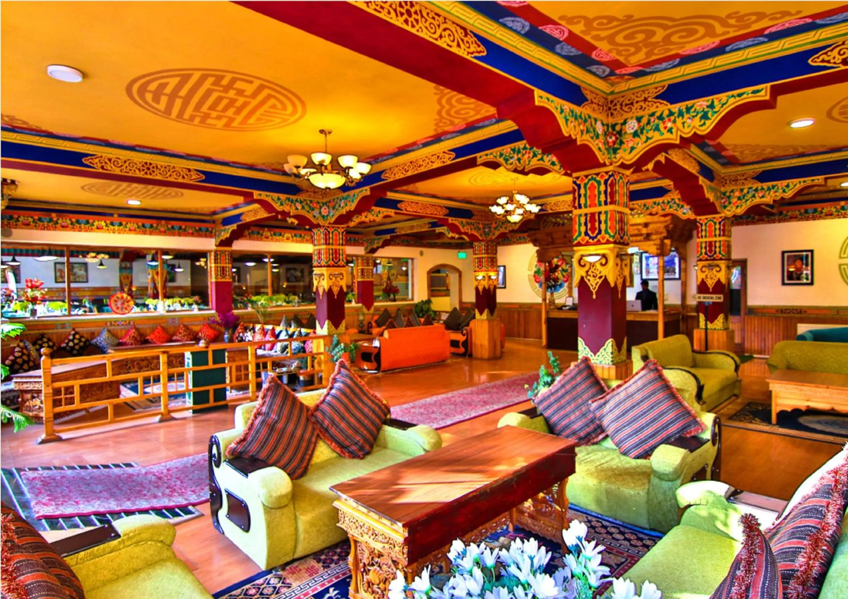 Lobby or reception in Hotel Shangrila - Leh