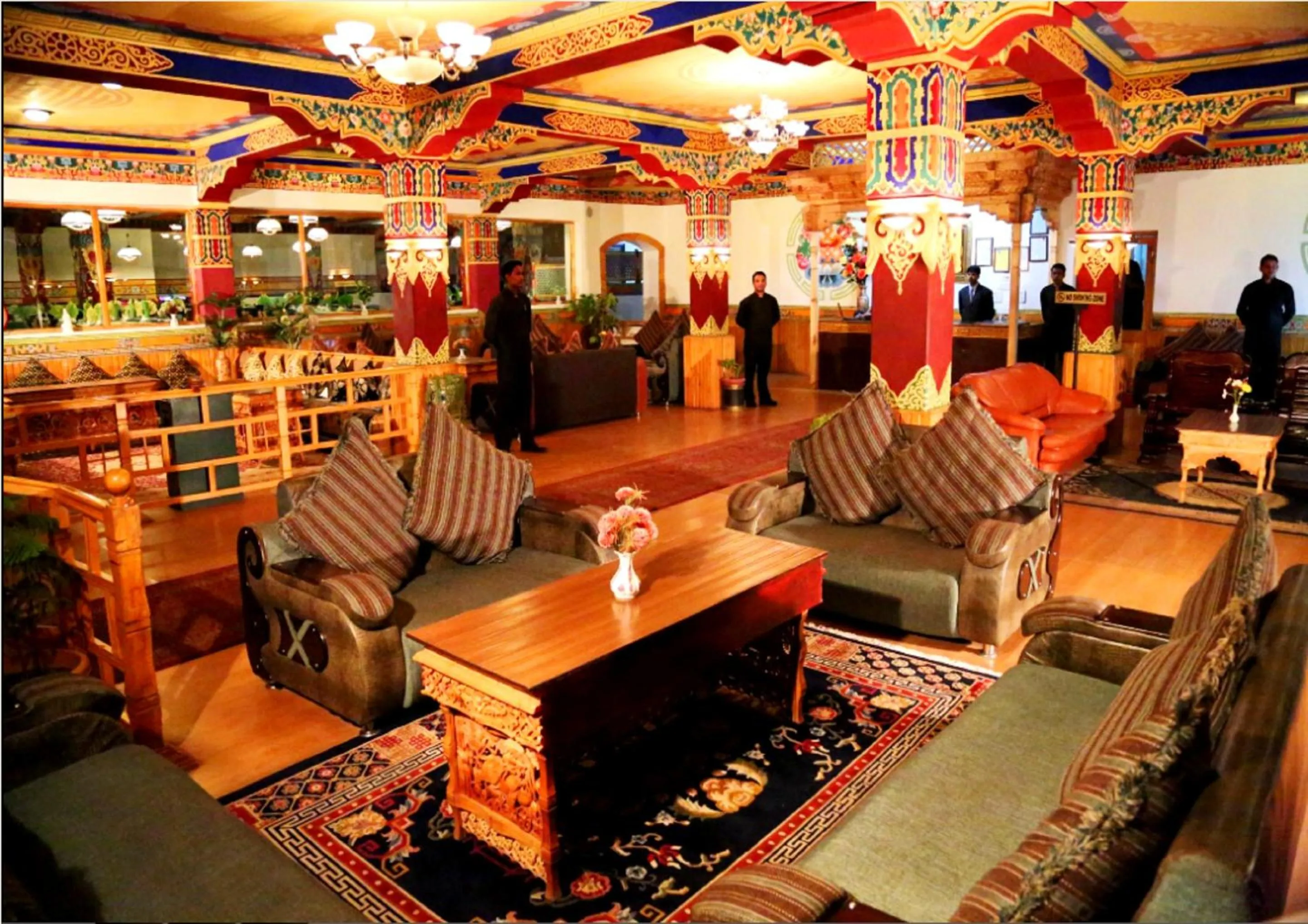 Lobby or reception in Hotel Shangrila - Leh