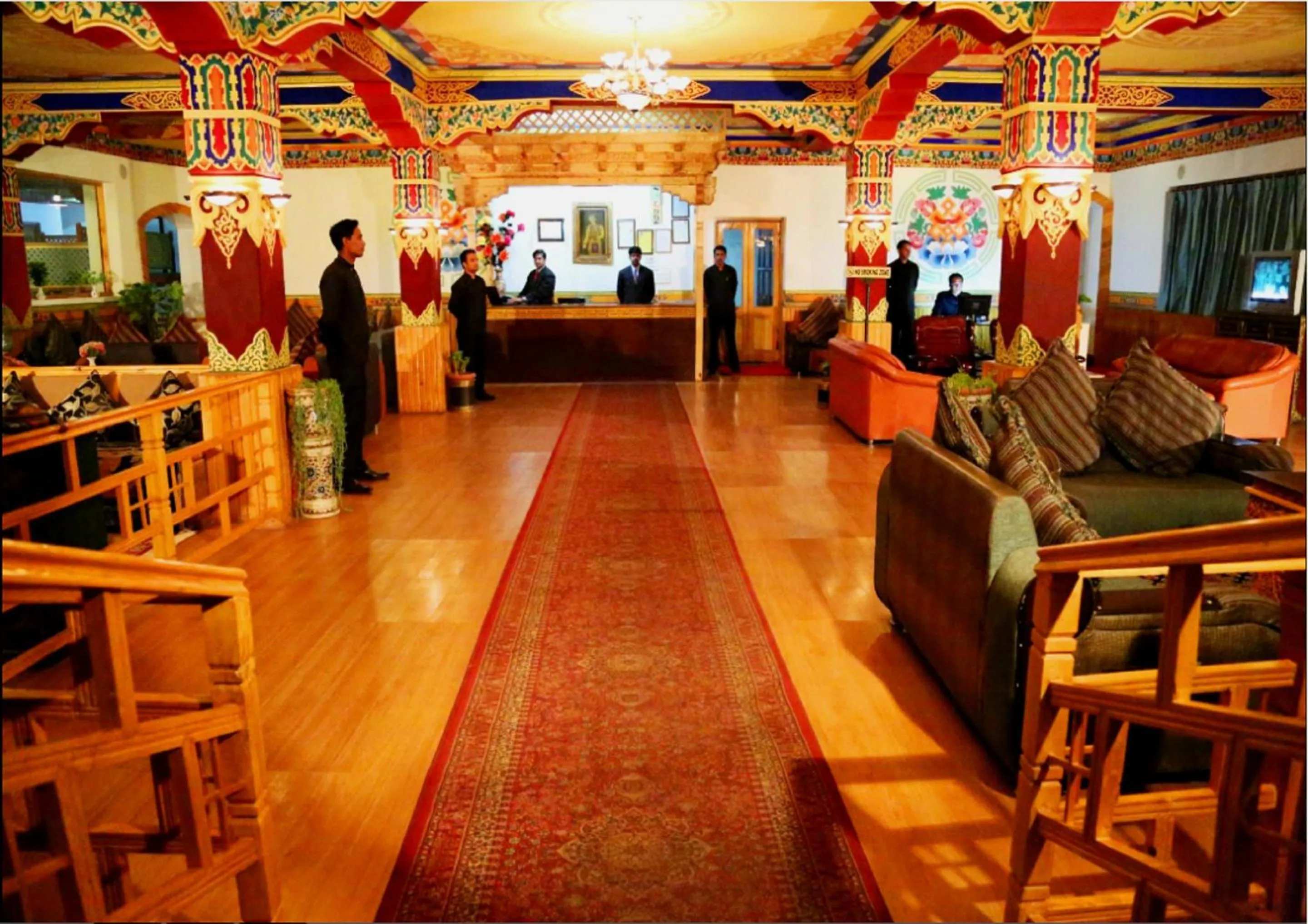 Staff in Hotel Shangrila - Leh