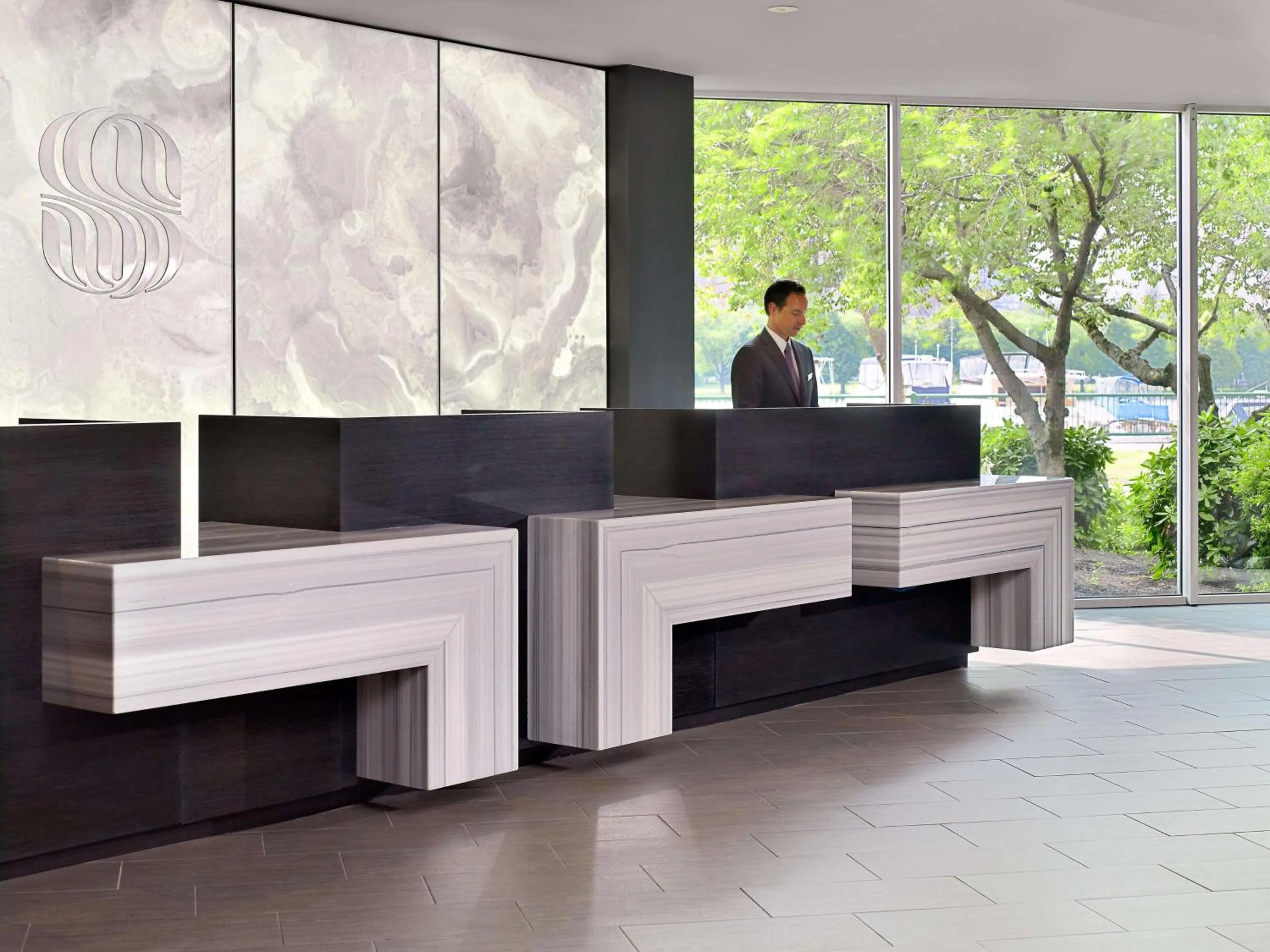 Lobby or reception in The Royal Sonesta Boston