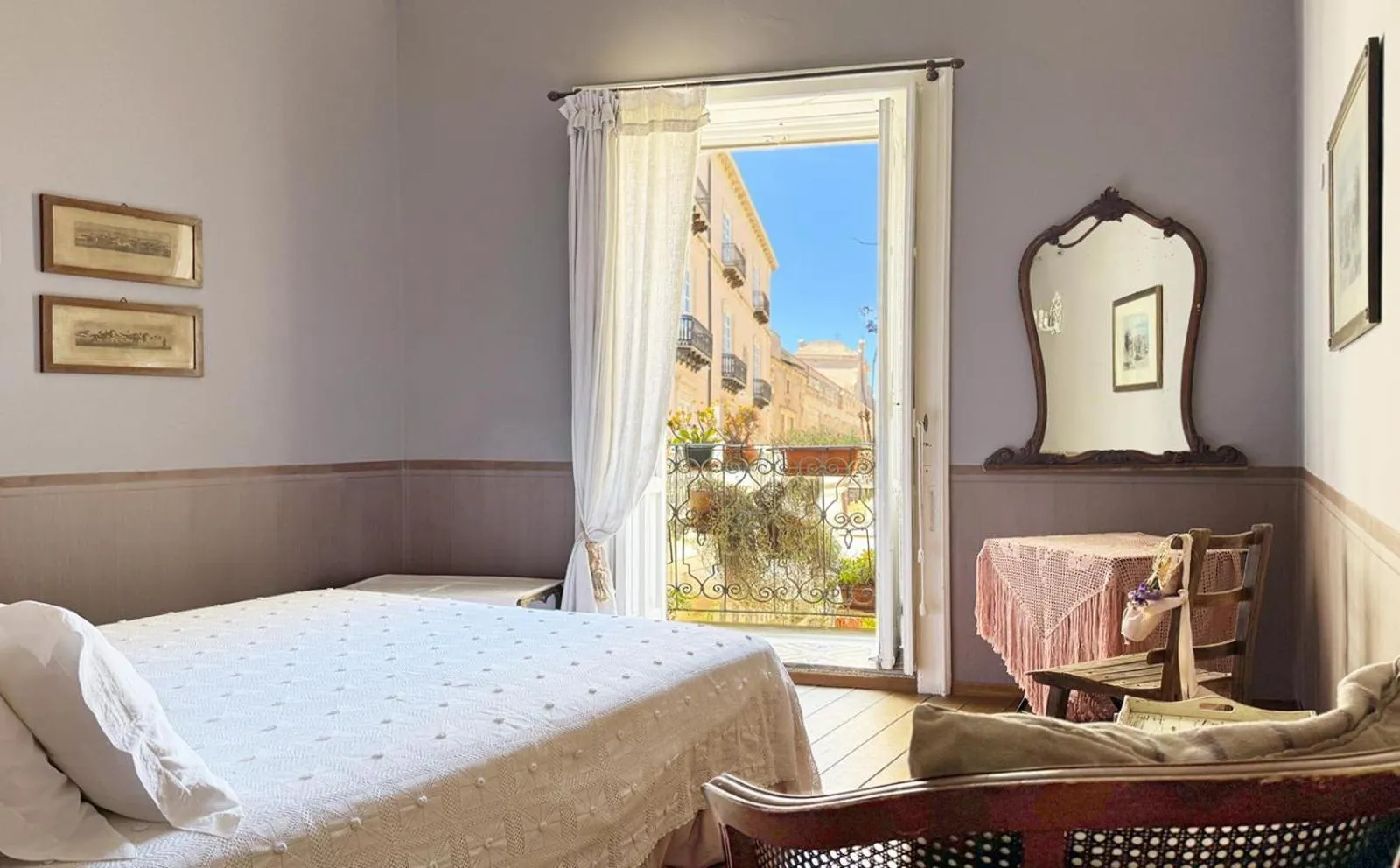 Bed in Il Salotto di Maria Pia