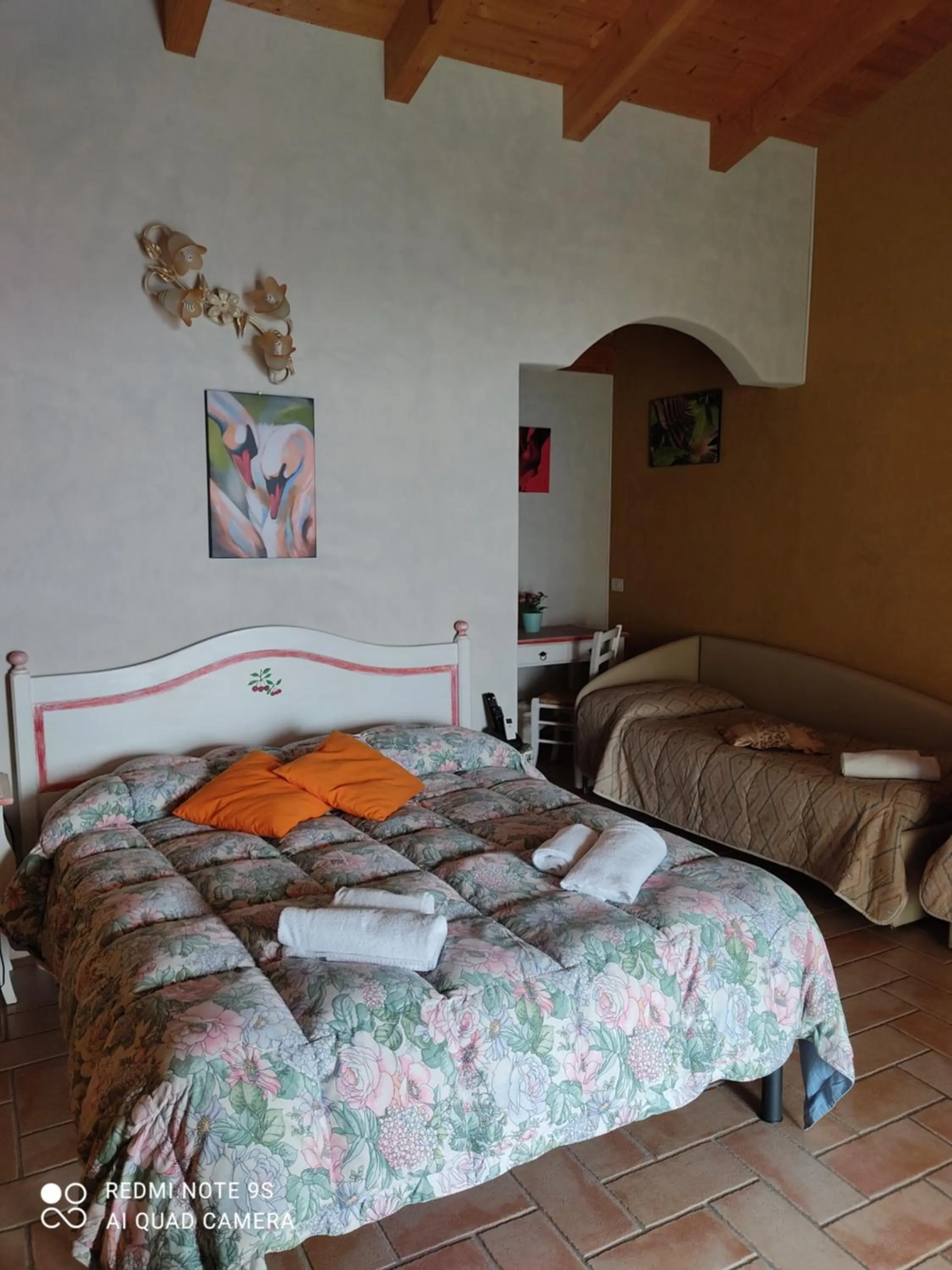 Bed in B&B Al Cristo