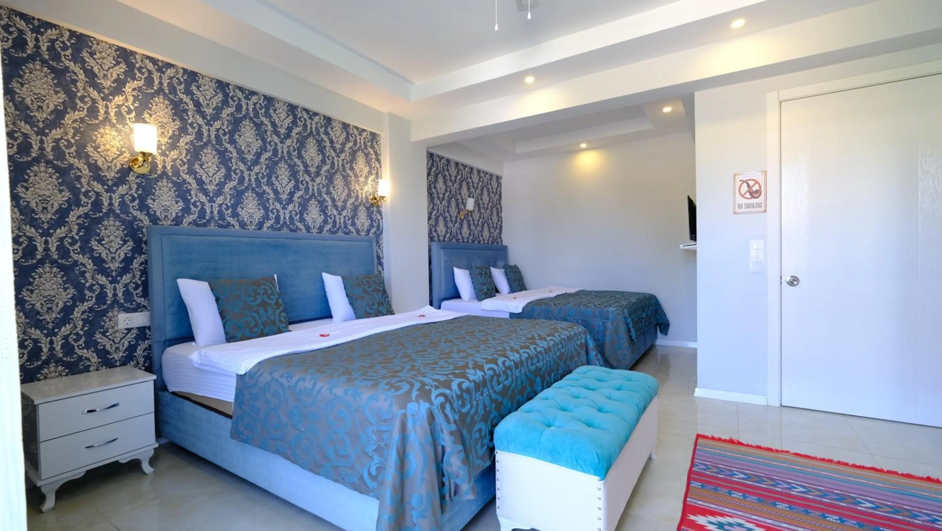 Bed in The Cotton House