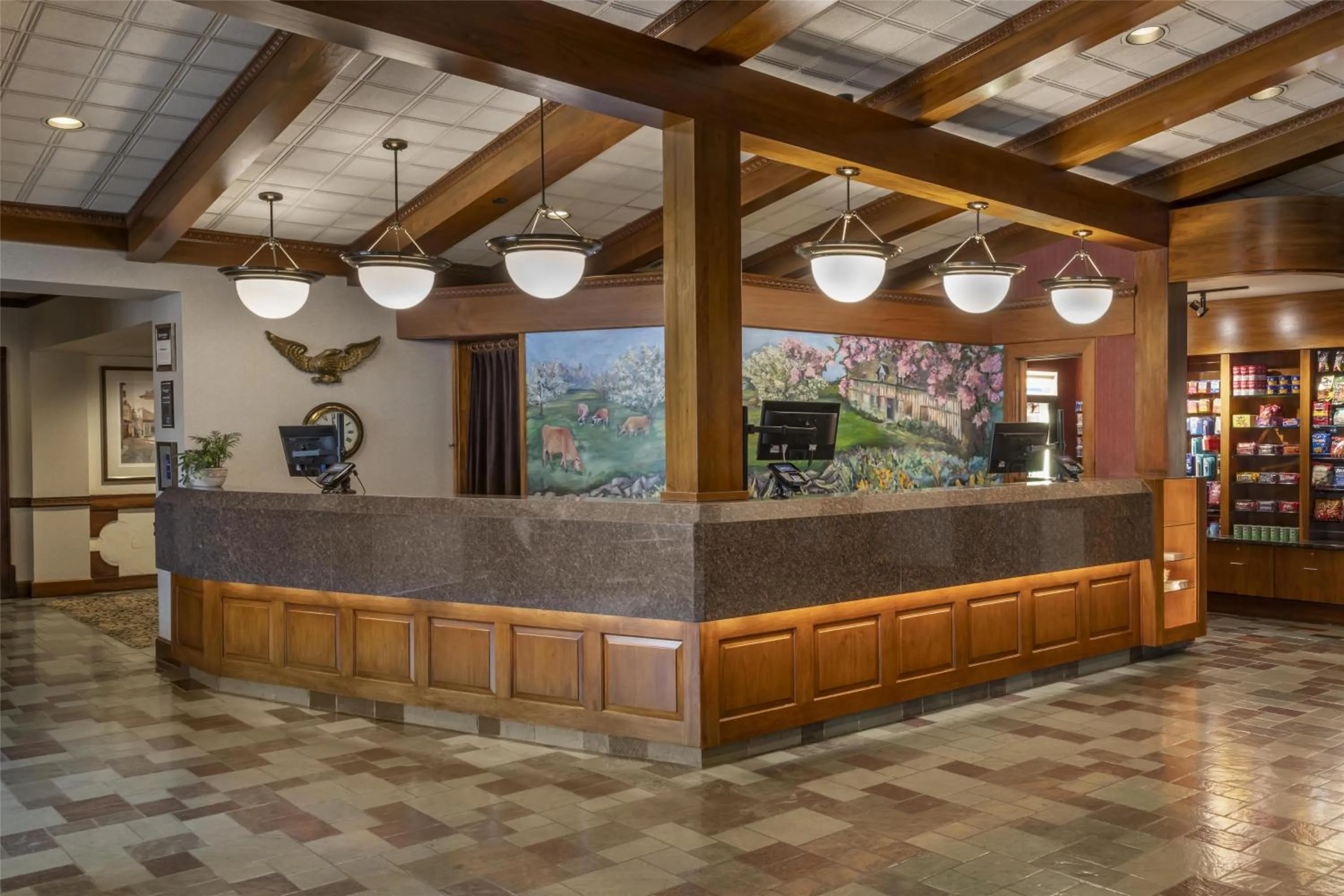 Lobby or reception in Best Western Plus The Normandy Inn & Suites