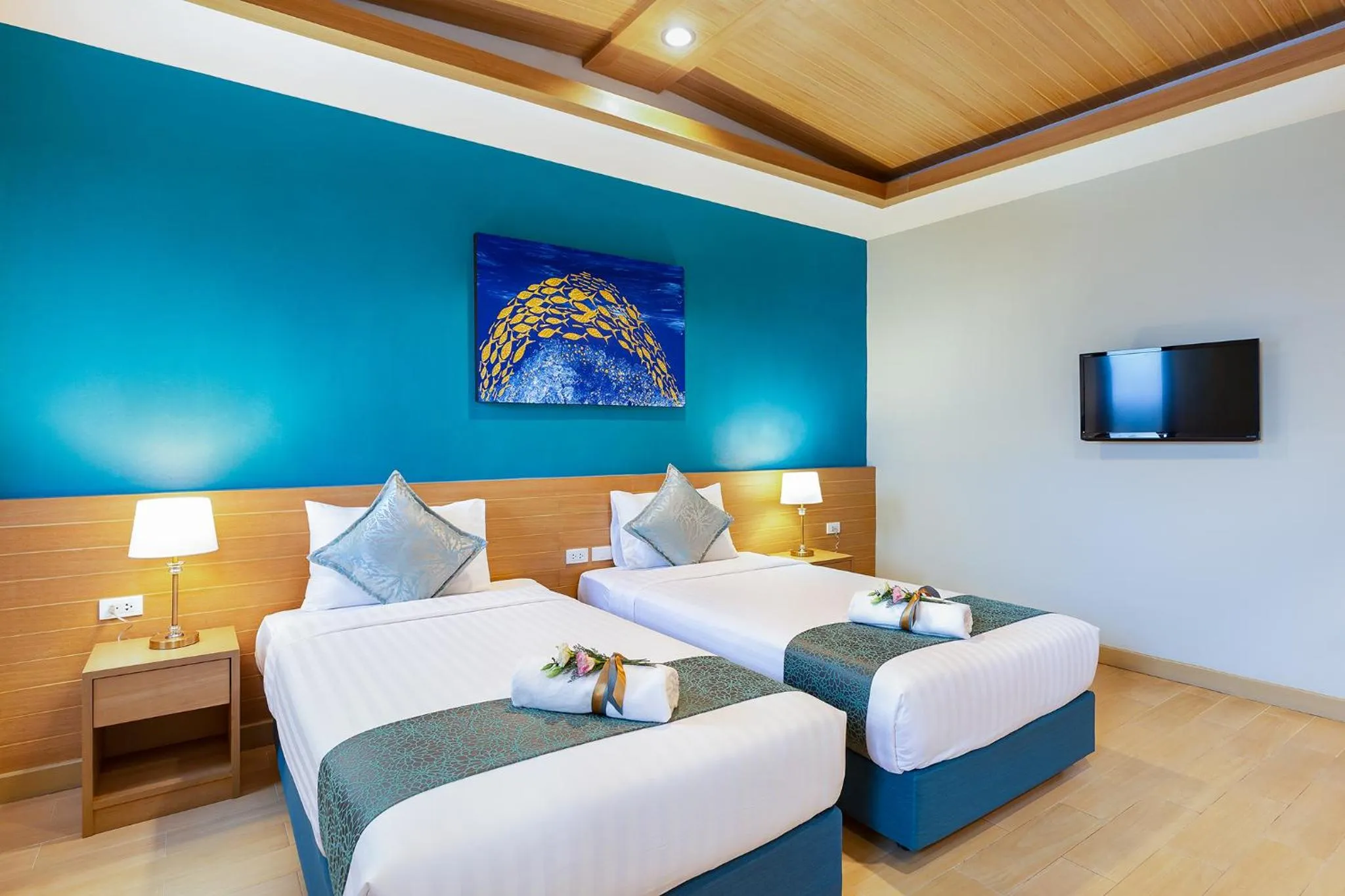 Bedroom, Bed in Lady Naya Villas - SHA Extra Plus