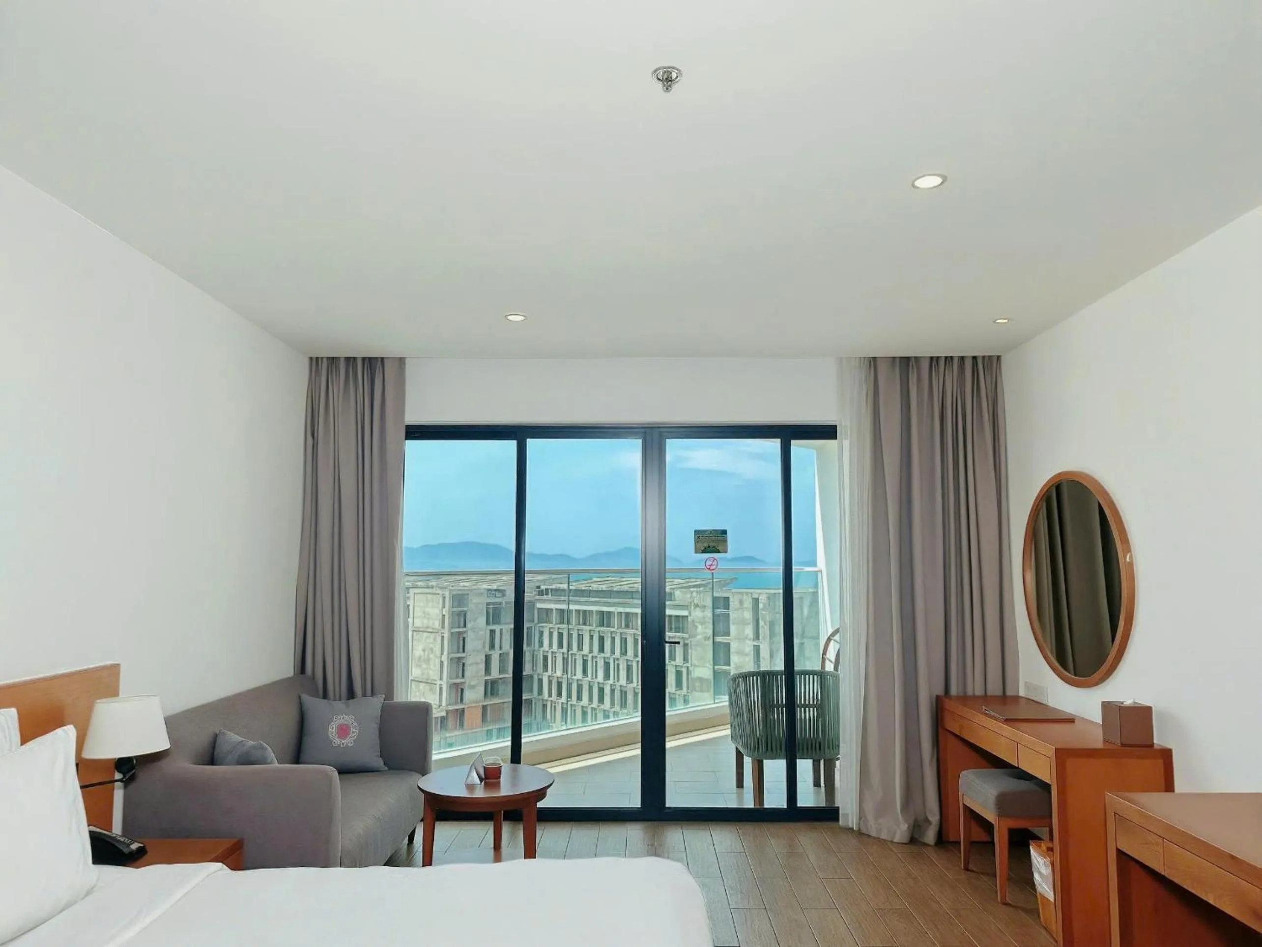 View (from property/room), Bed in Selectum Noa Resort Cam Ranh