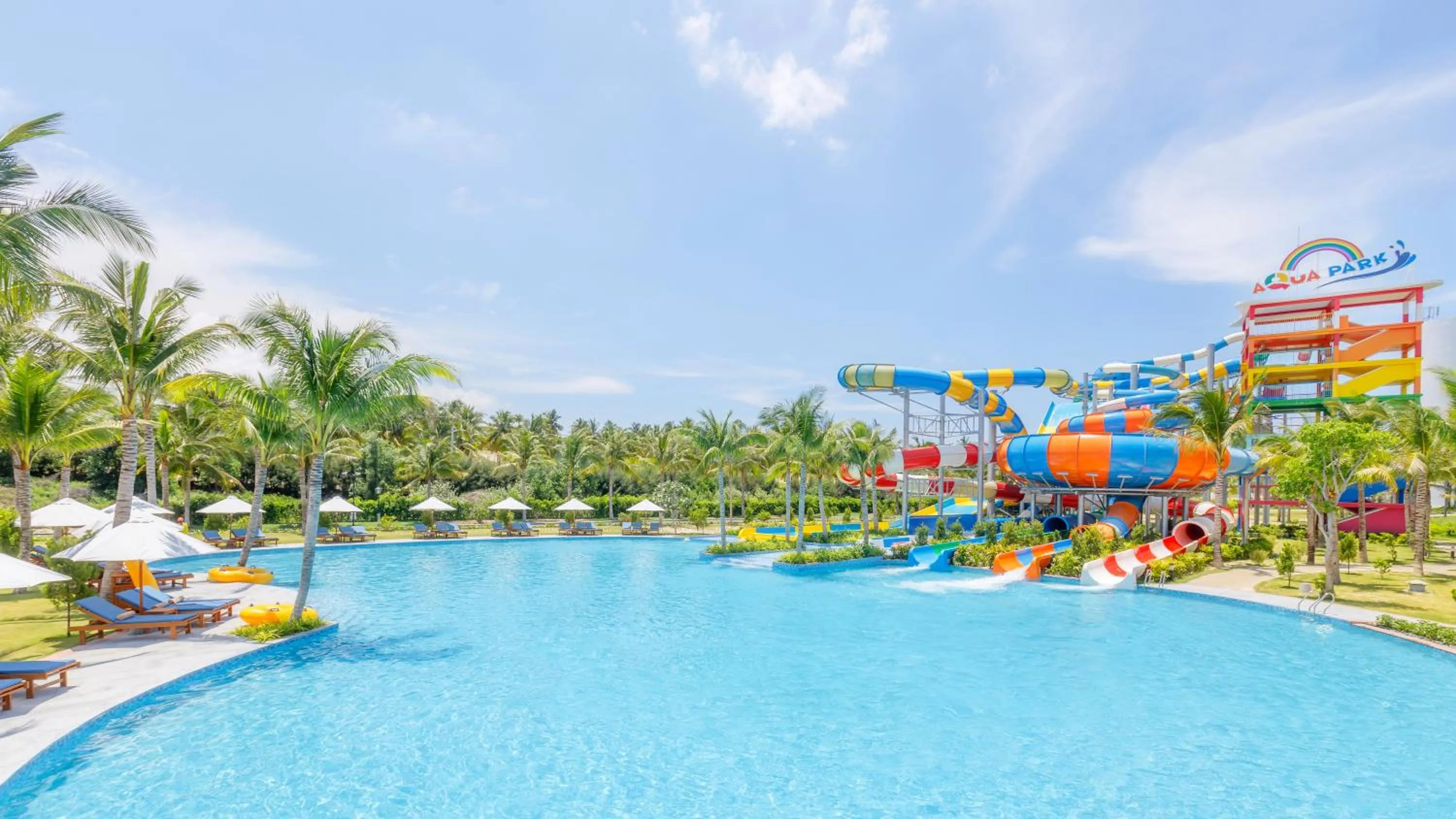 Aqua park in Selectum Noa Resort Cam Ranh