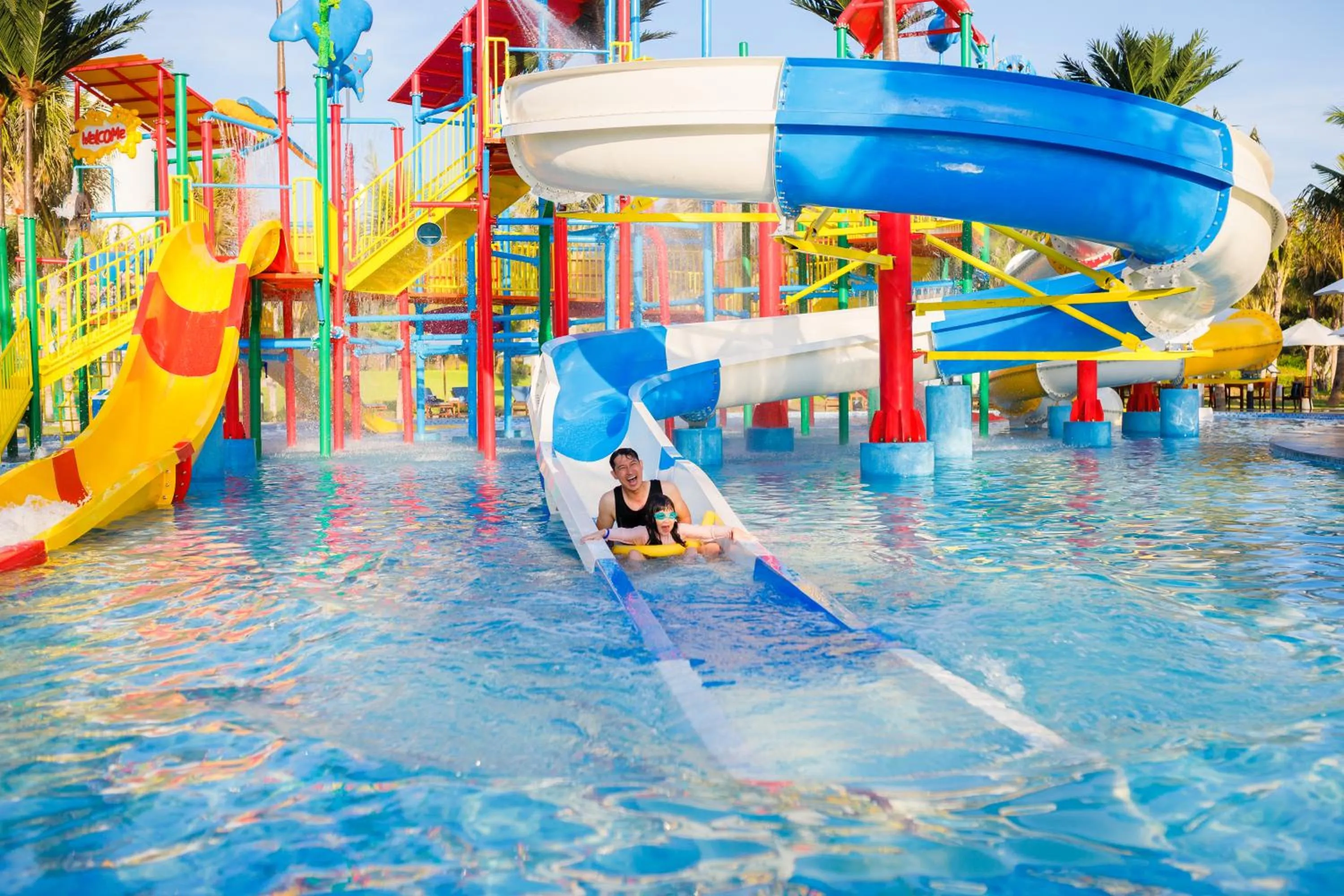 Aqua park in Selectum Noa Resort Cam Ranh