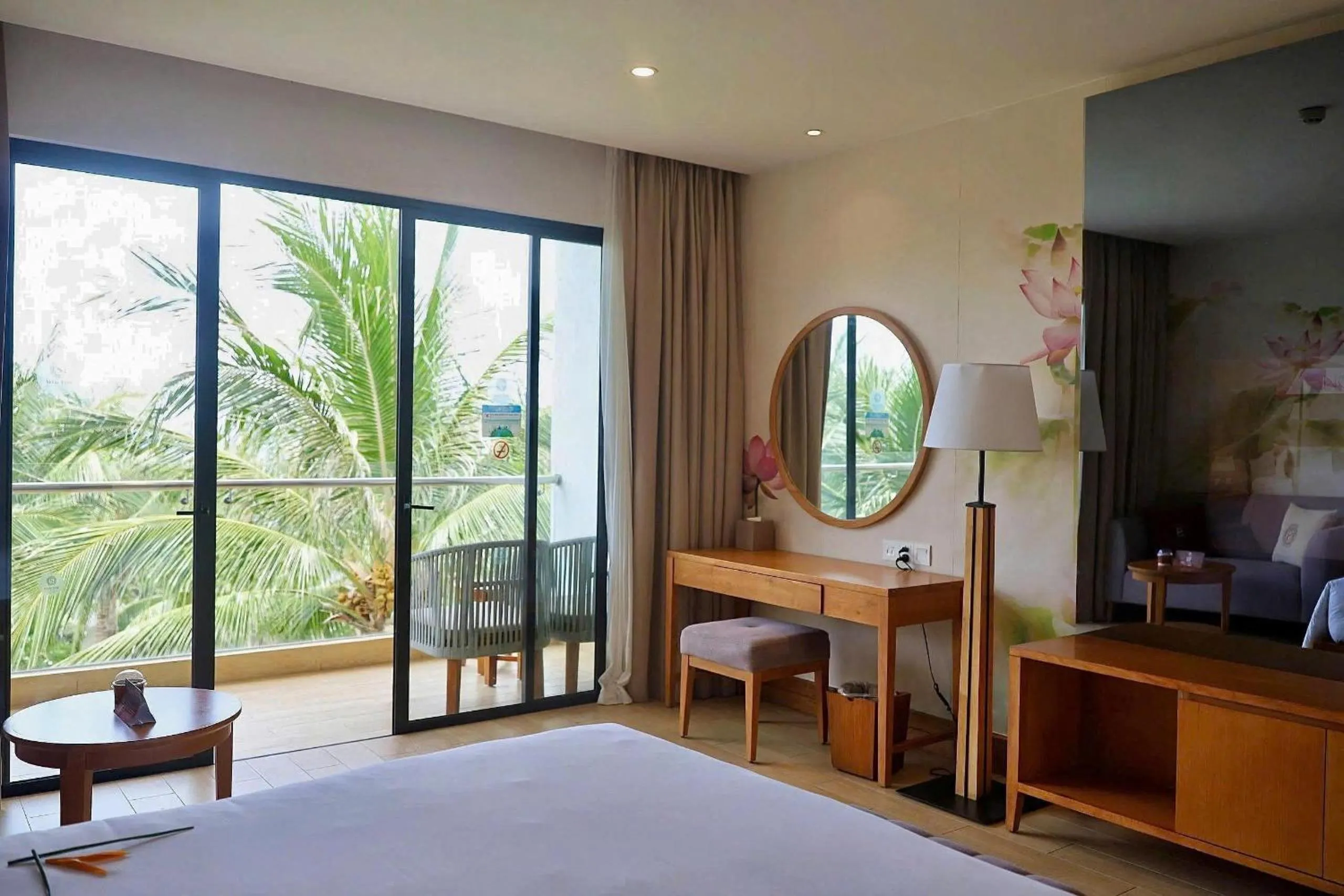 View (from property/room), Bed in Selectum Noa Resort Cam Ranh