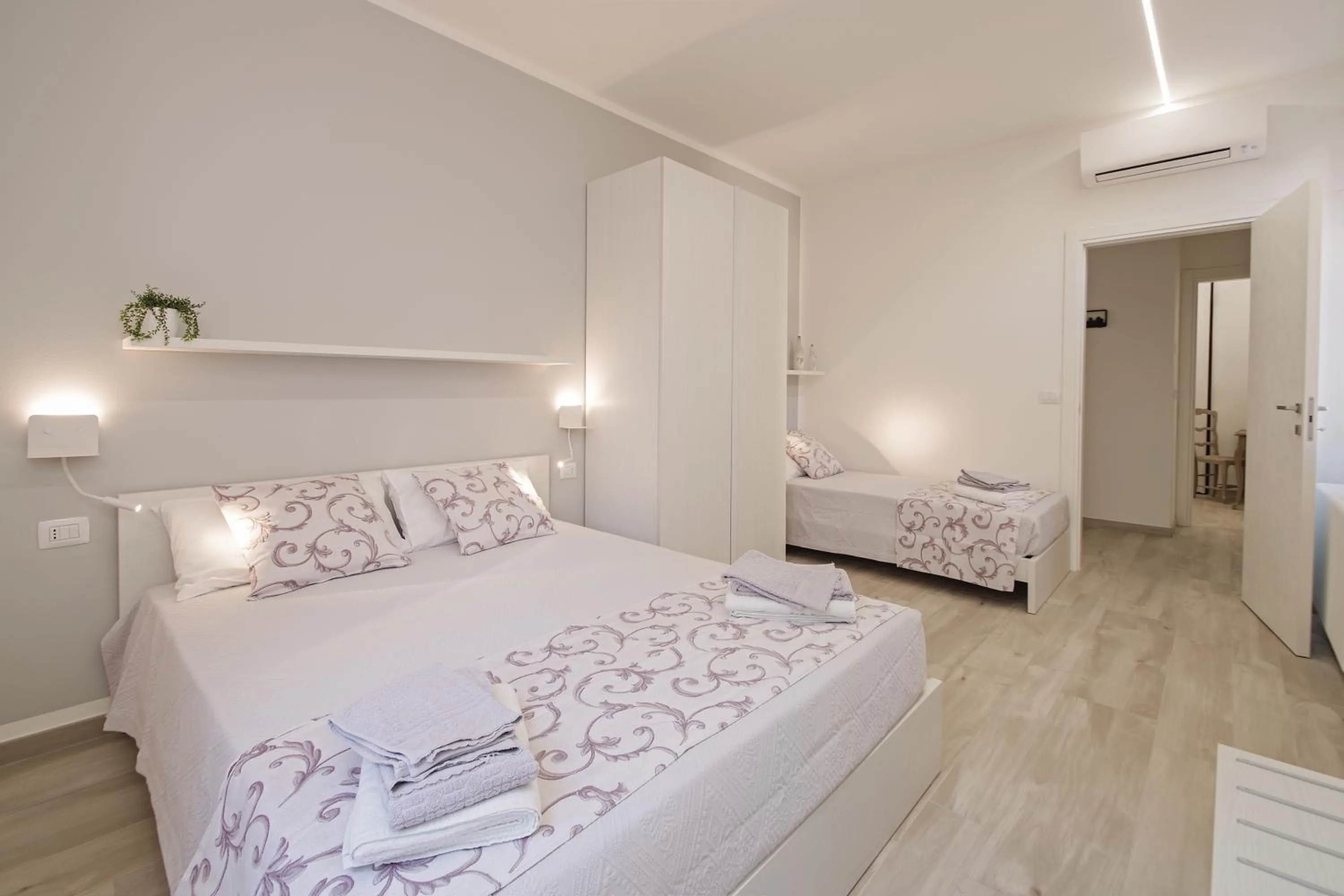 Bed in B&BO la Frasca