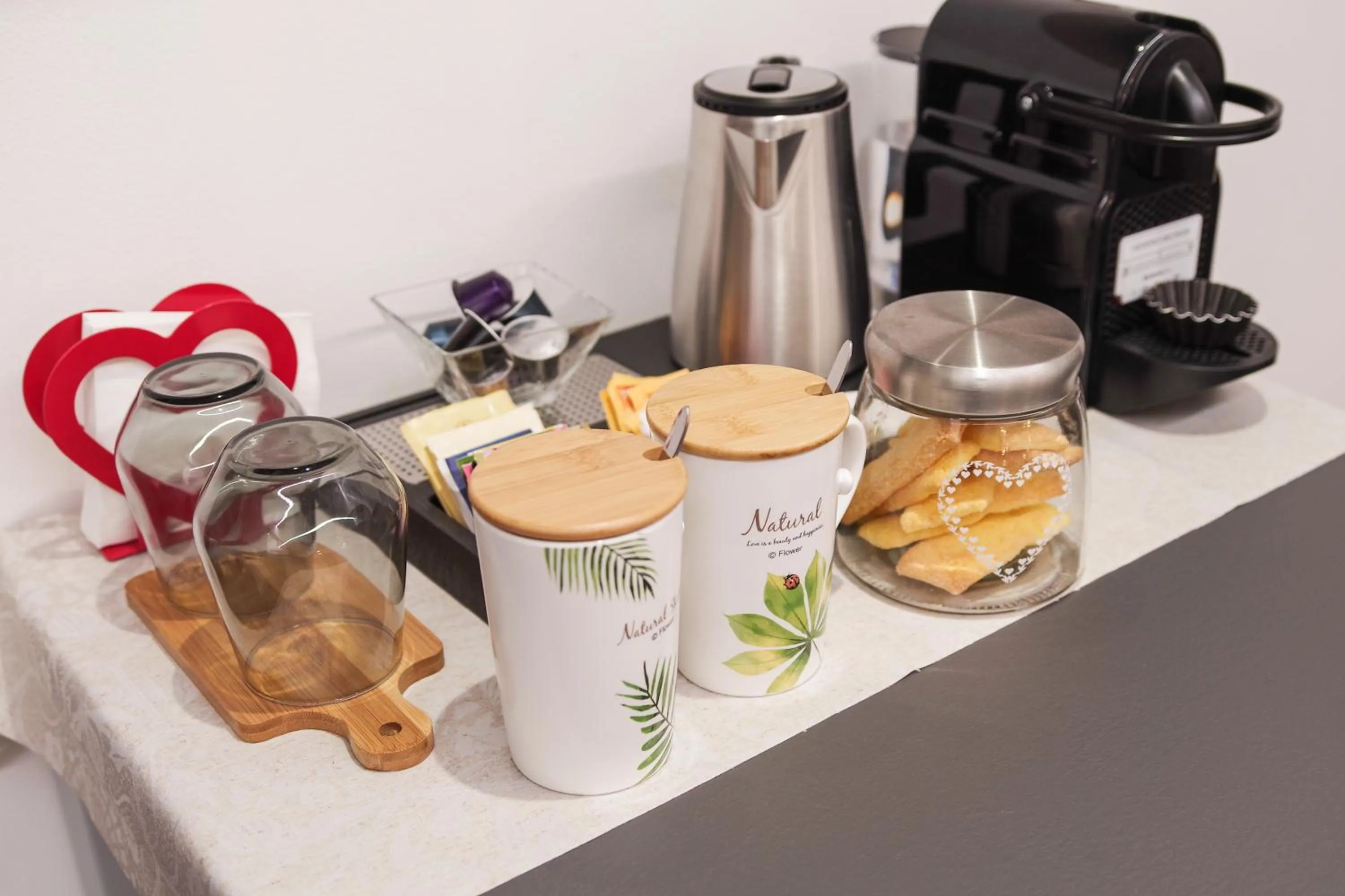 Coffee/tea facilities in B&BO la Frasca