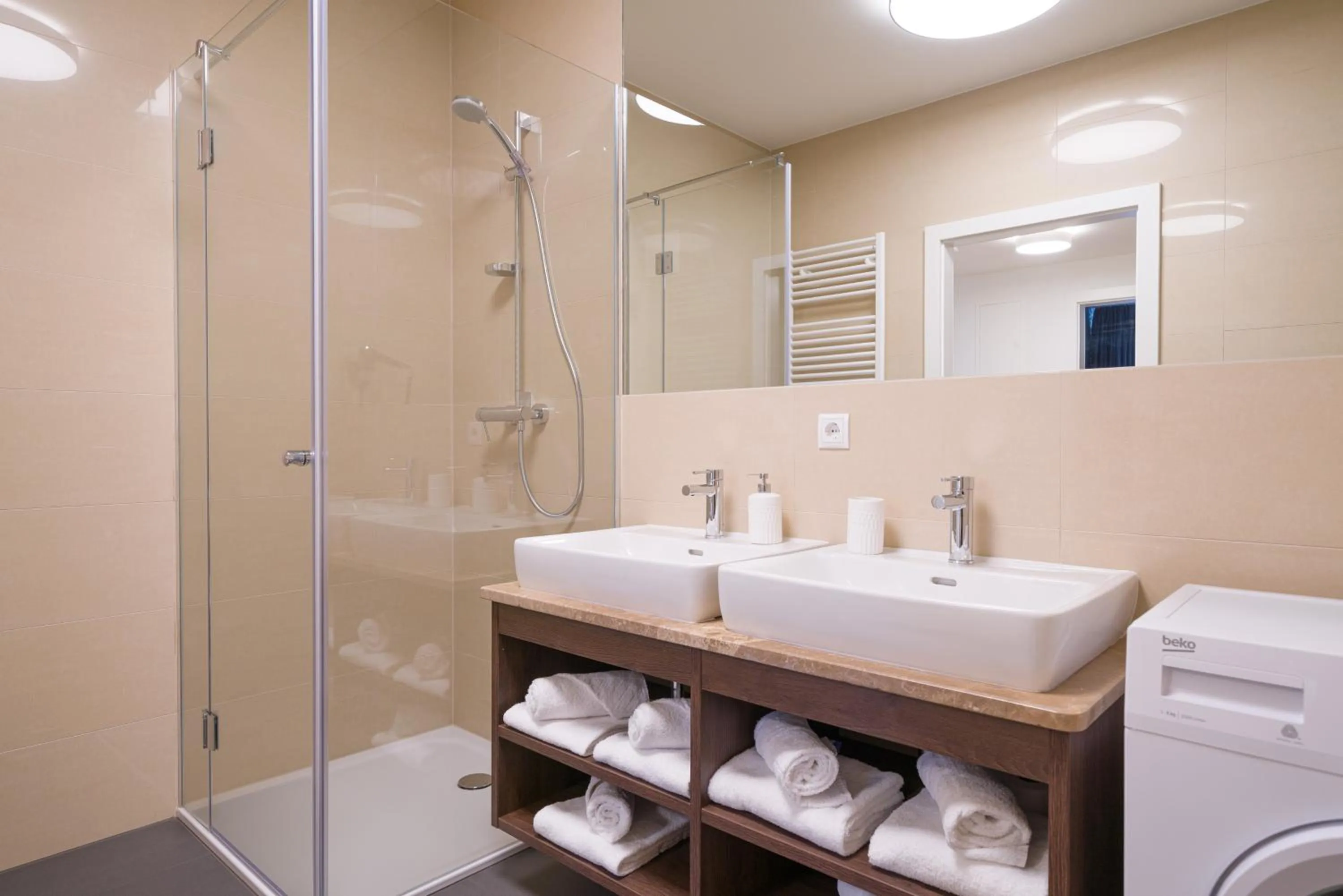 Shower in MyApartments Vienna