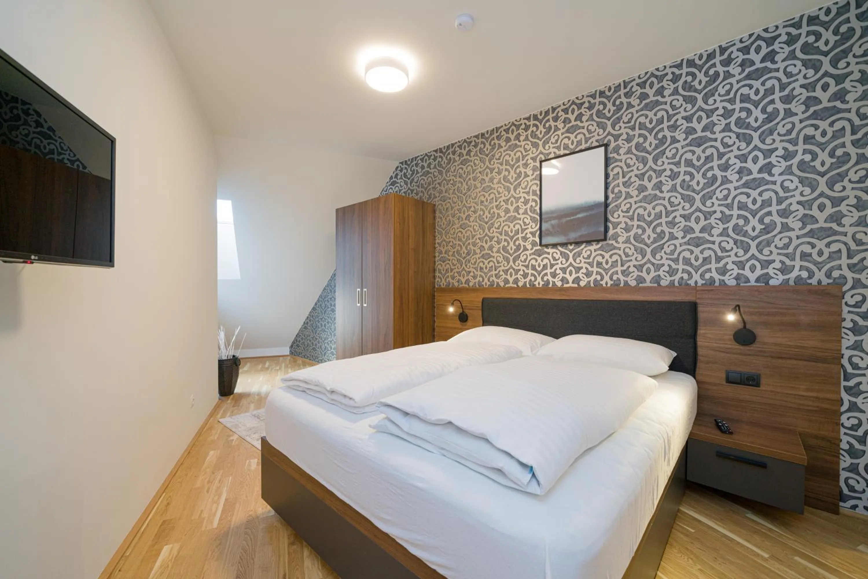 Bed in MyApartments Vienna