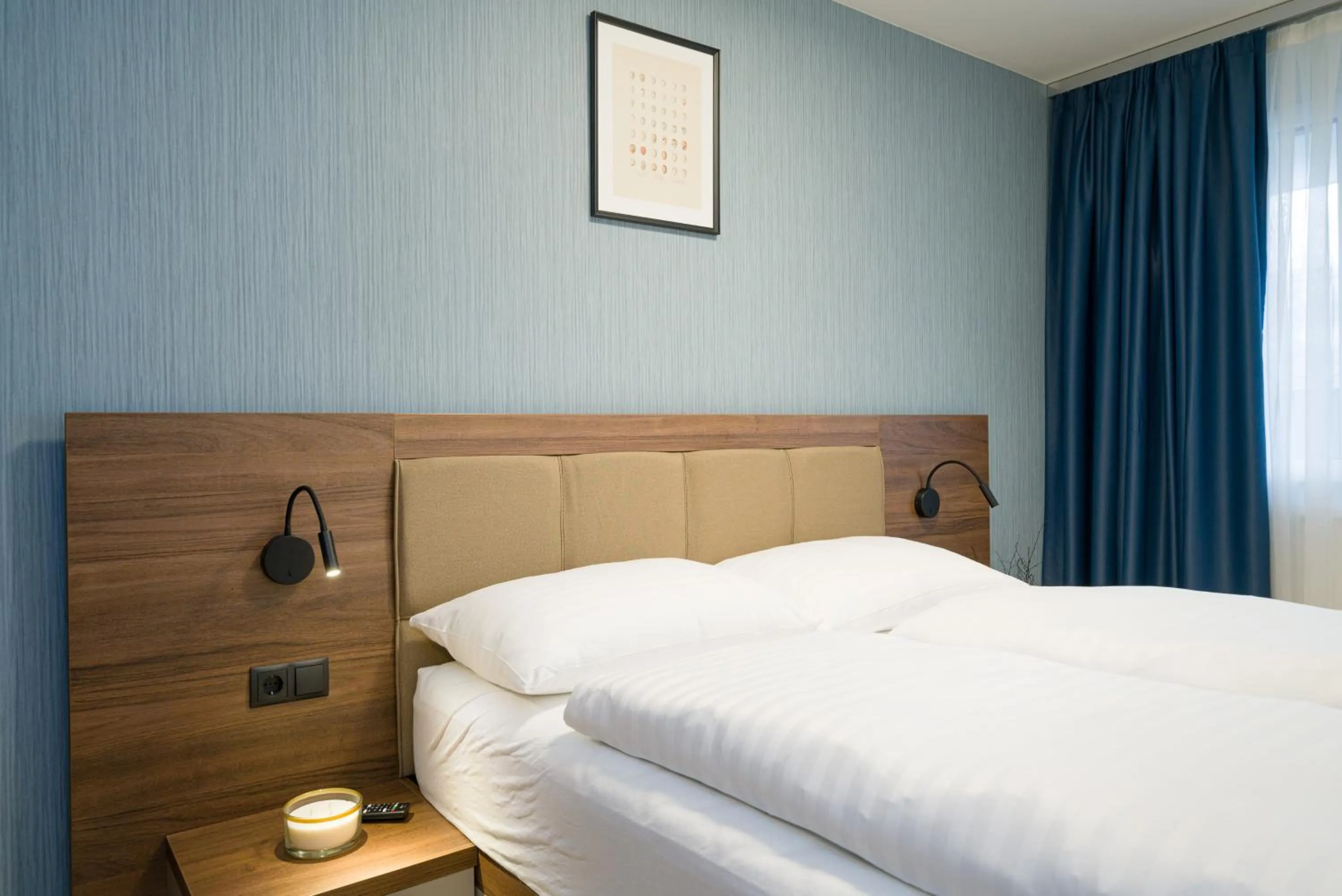 Bed in MyApartments Vienna