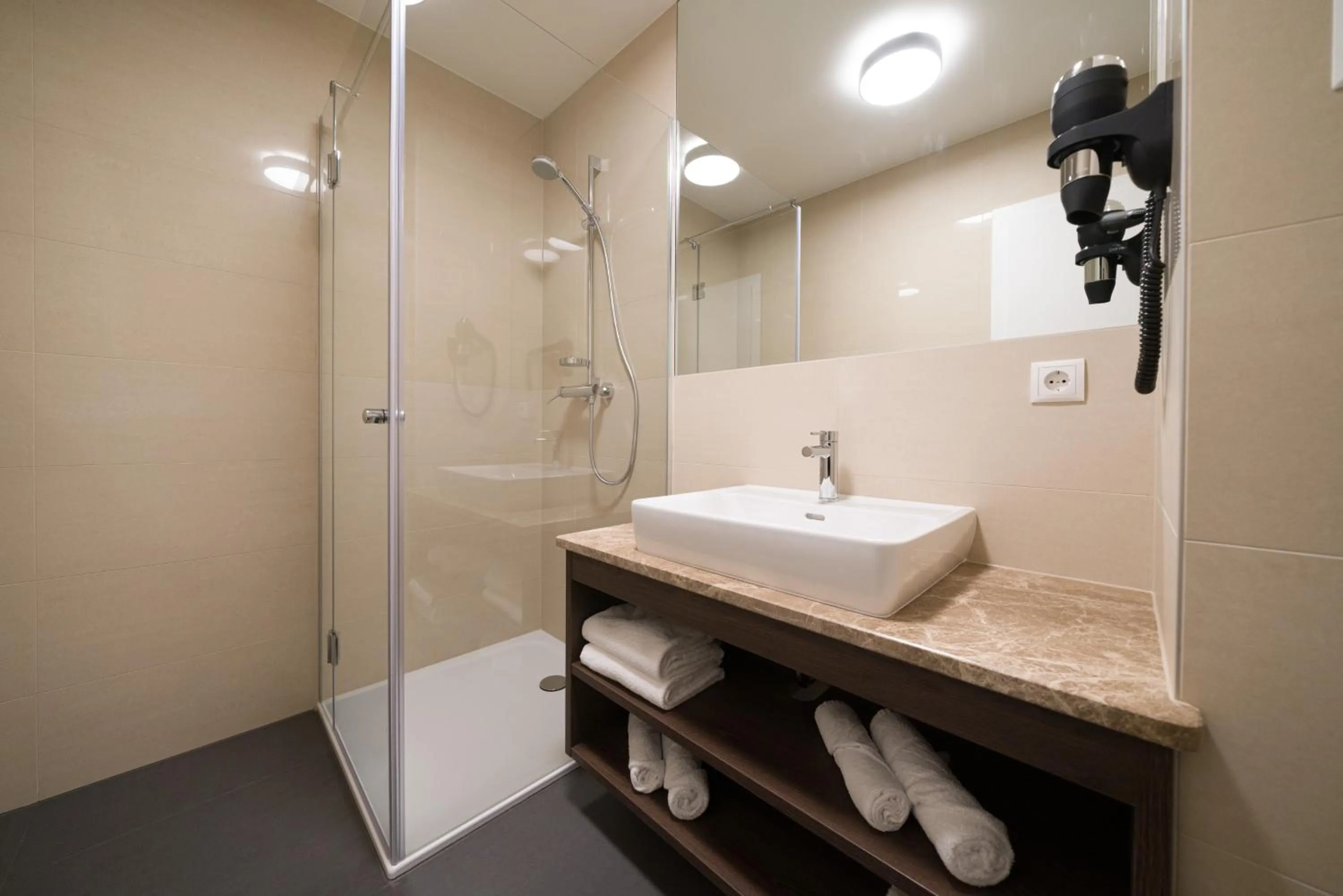 Shower in MyApartments Vienna